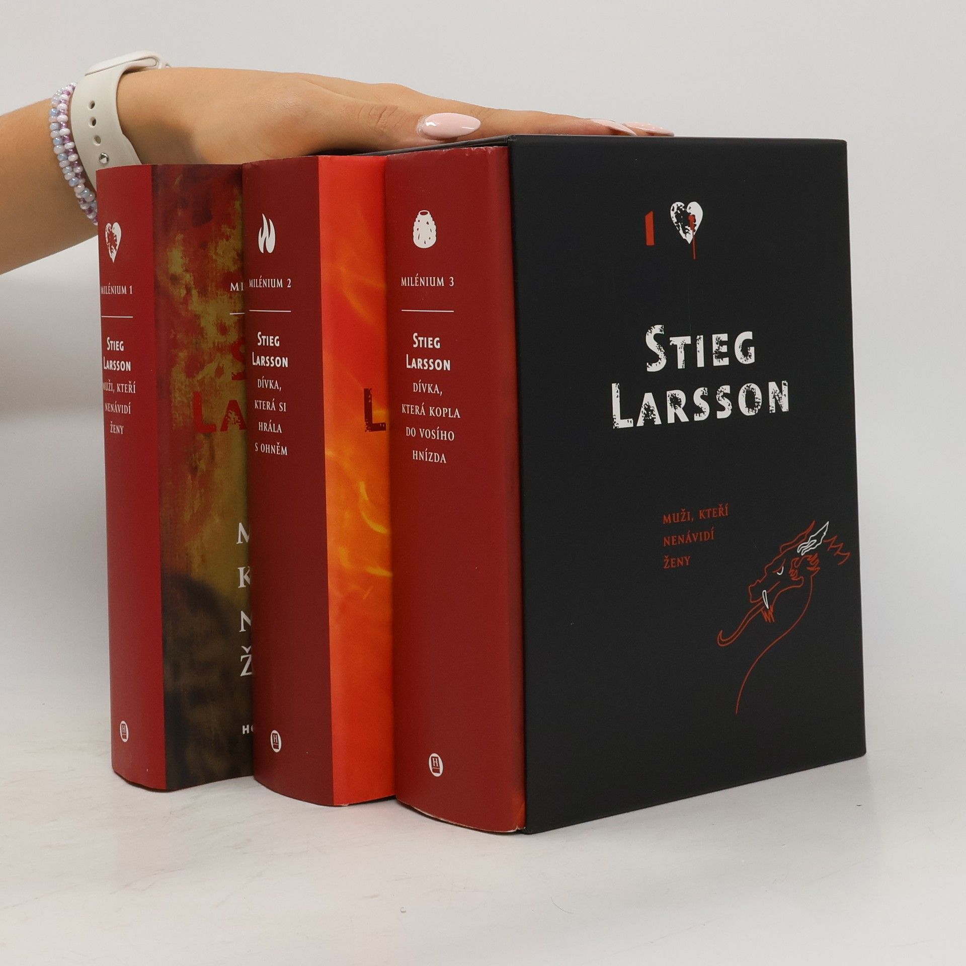 Stieg Larsson Milénium 1-3