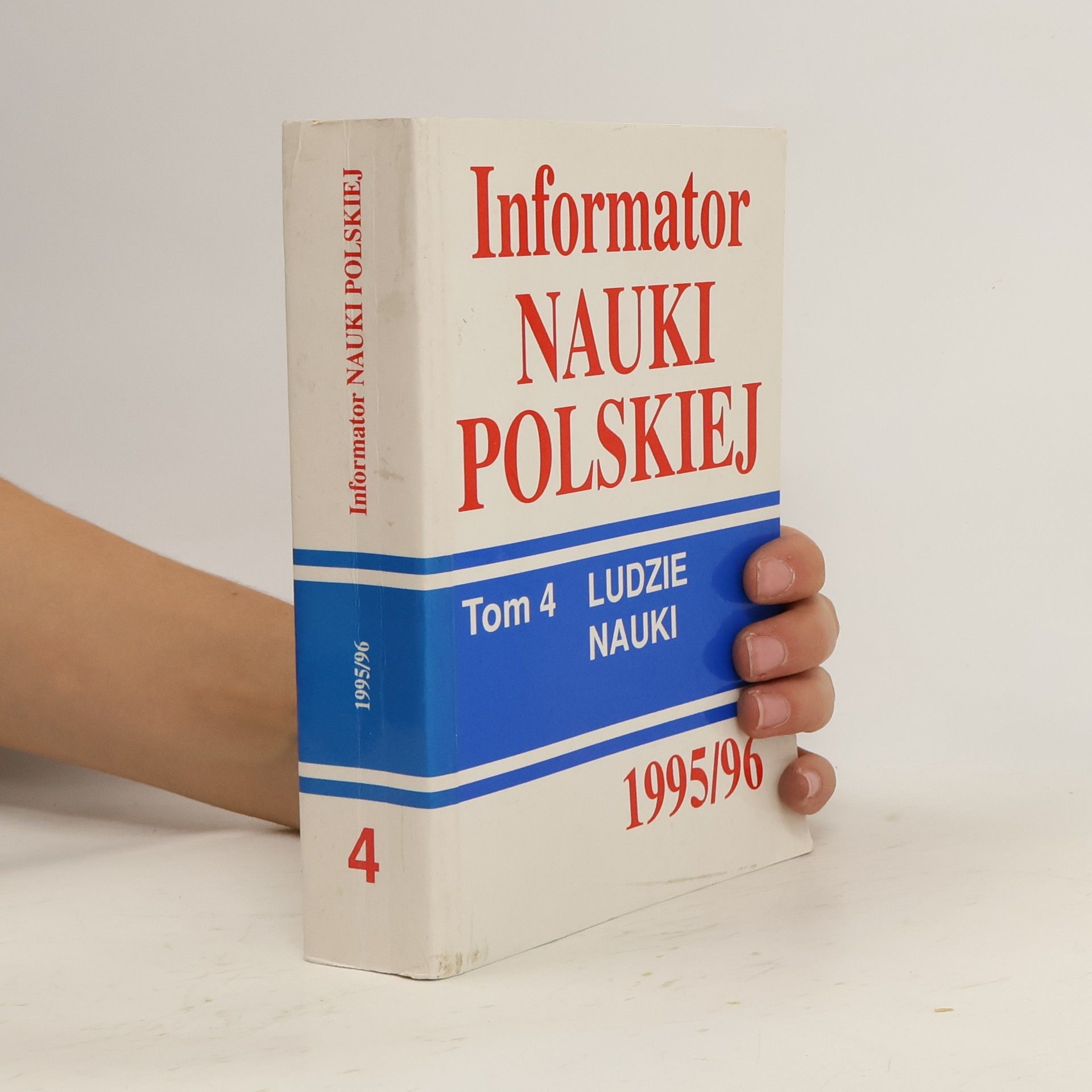 Collectif d'auteurs Informator nauki polskiej 4, 1995/96