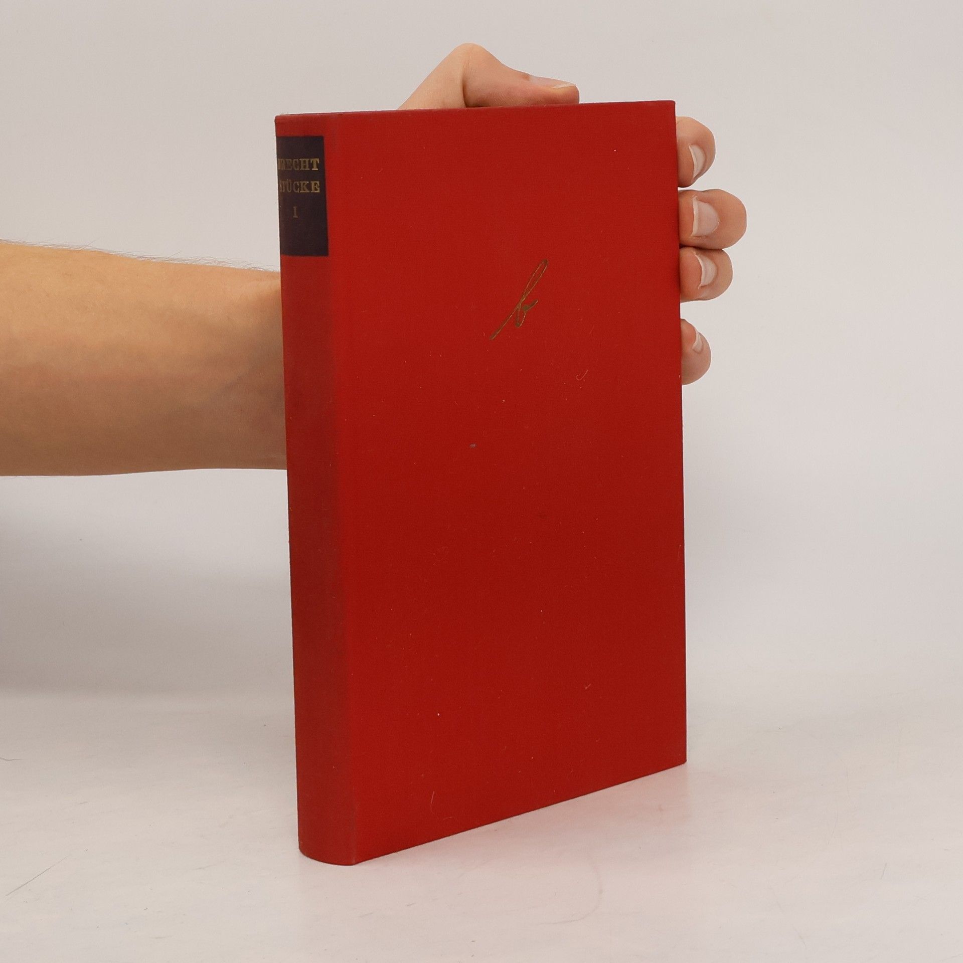 Bertolt Brecht Stücke. Band I.