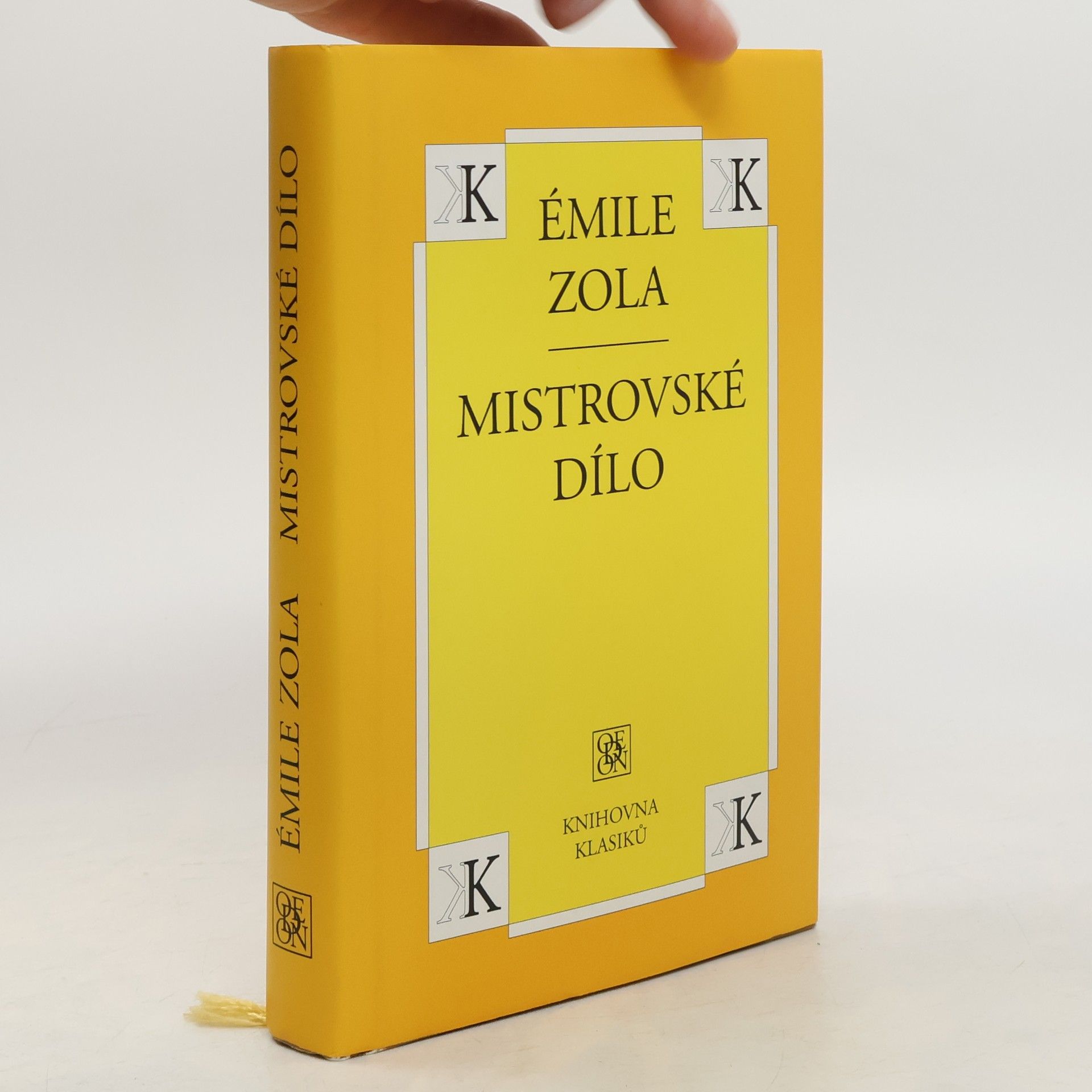 Émile Zola Mistrovské dílo