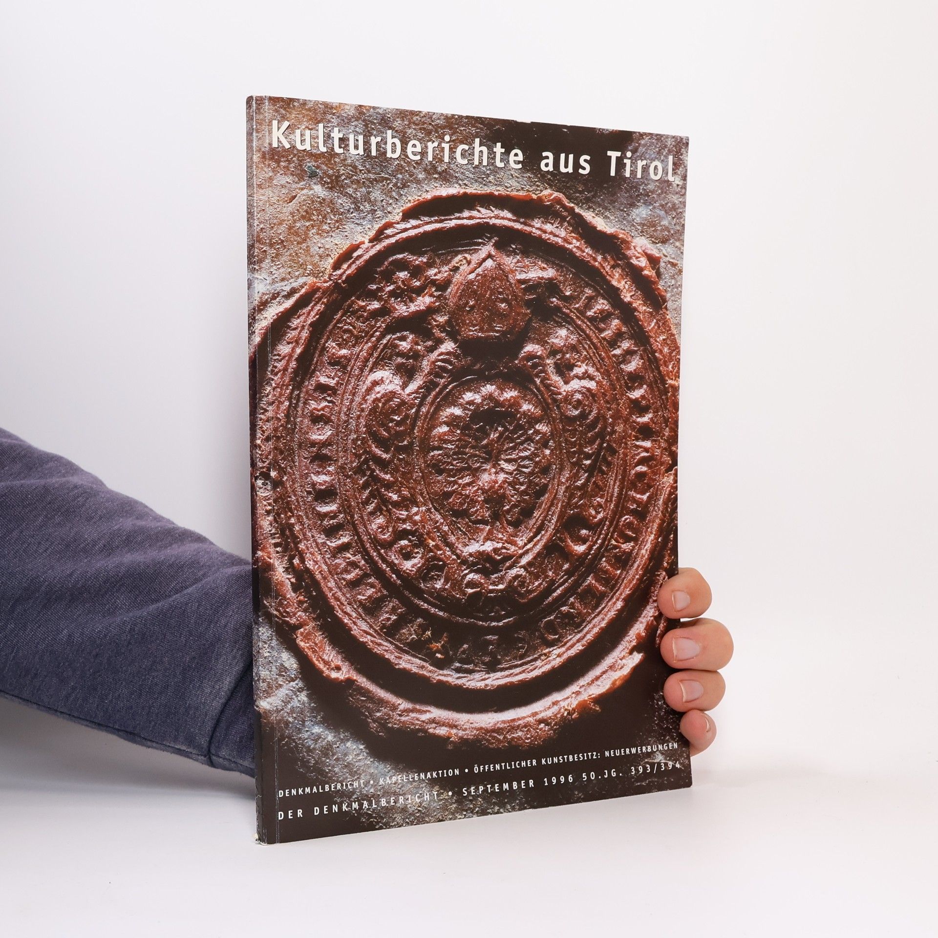 Various authors Kulturberichte aus Tirol 1996