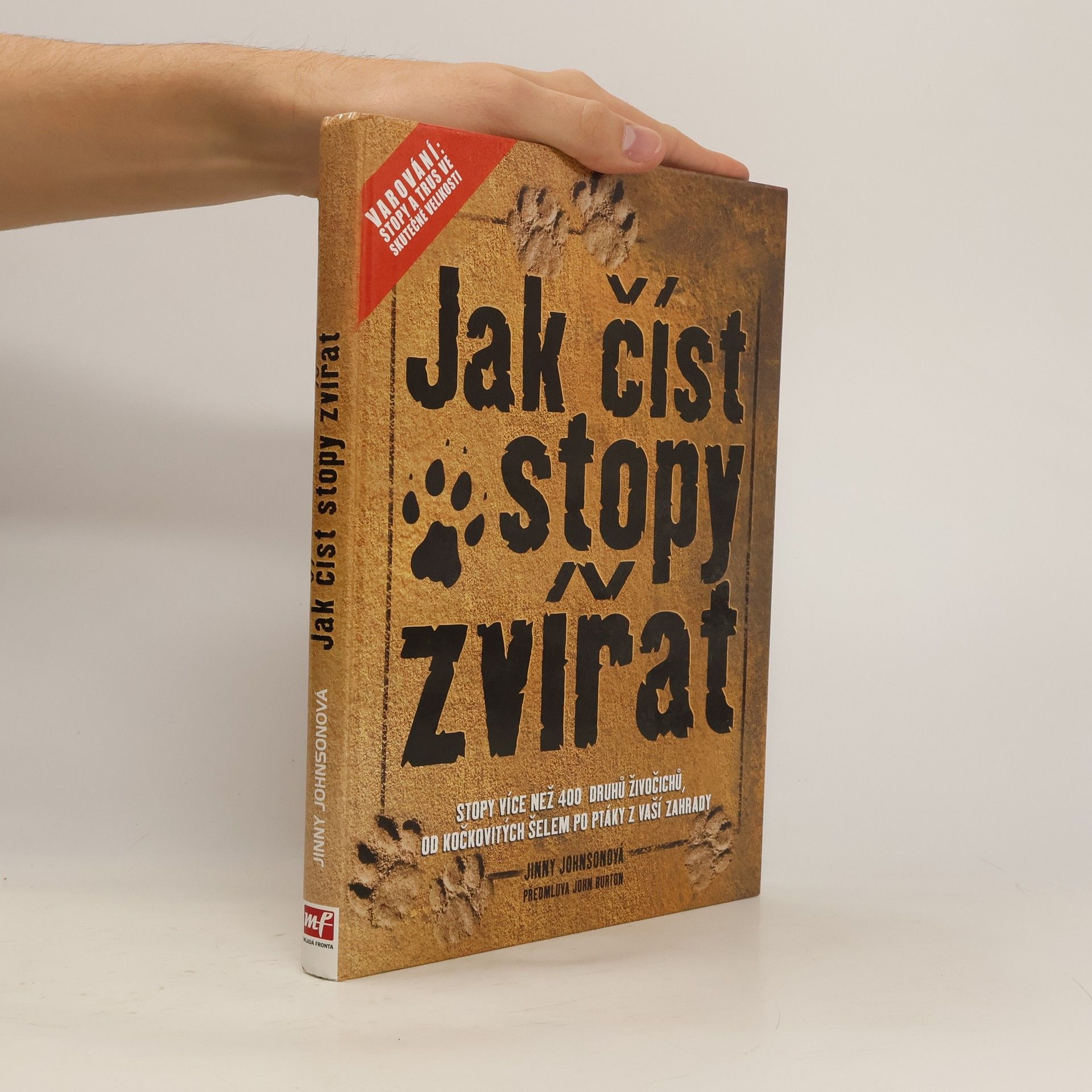 Jinny Johnson Jak číst stopy zvířat