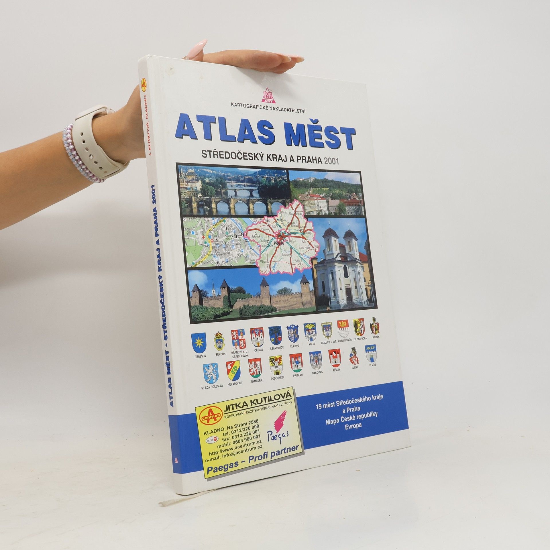 AA.VV. Atlas měst Středočeský kraj a Praha