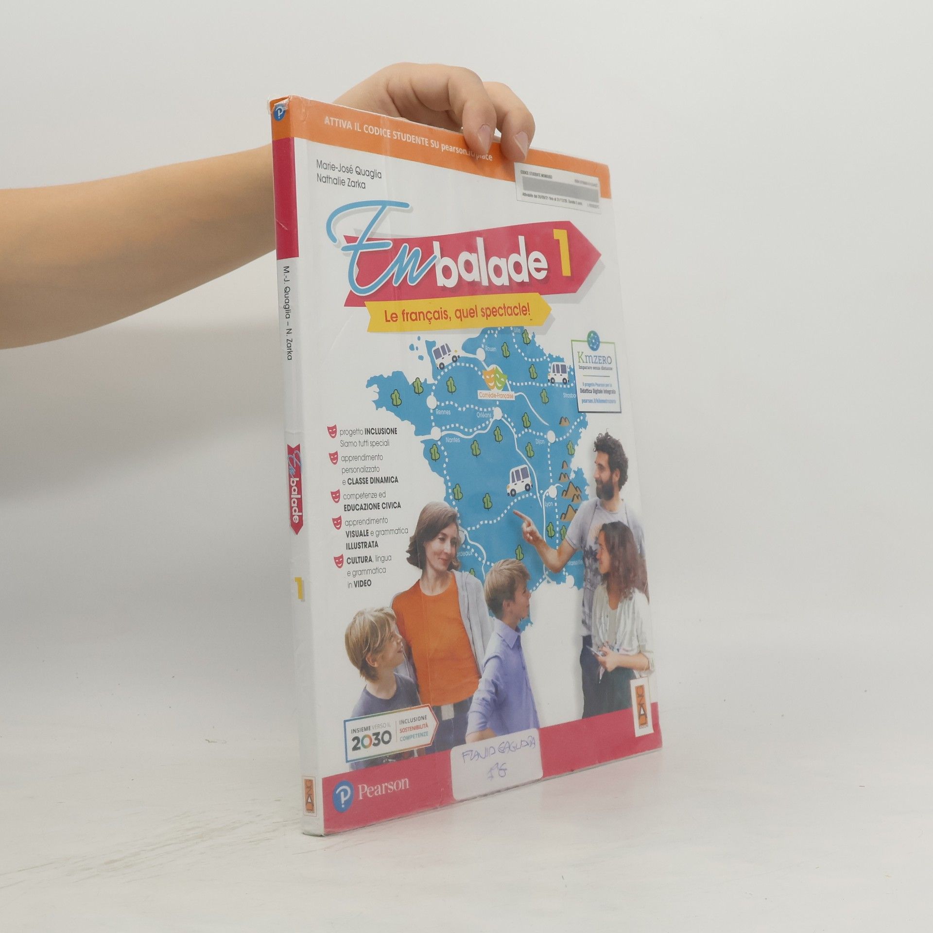 Marie-José Quaglia En balade Ados pour la planete