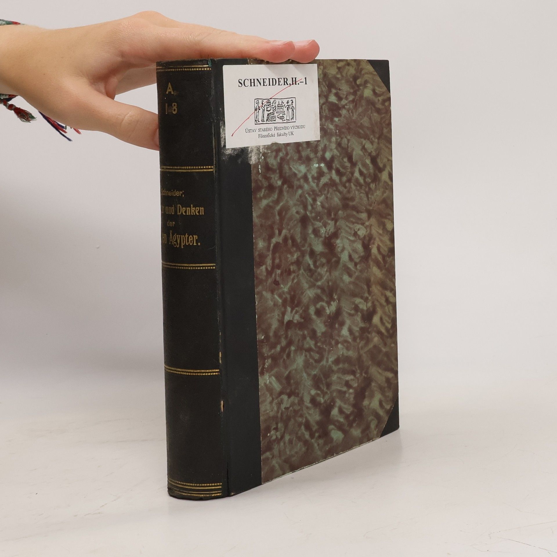 Hermann Schneider Kultur und denken der alten Ägypter