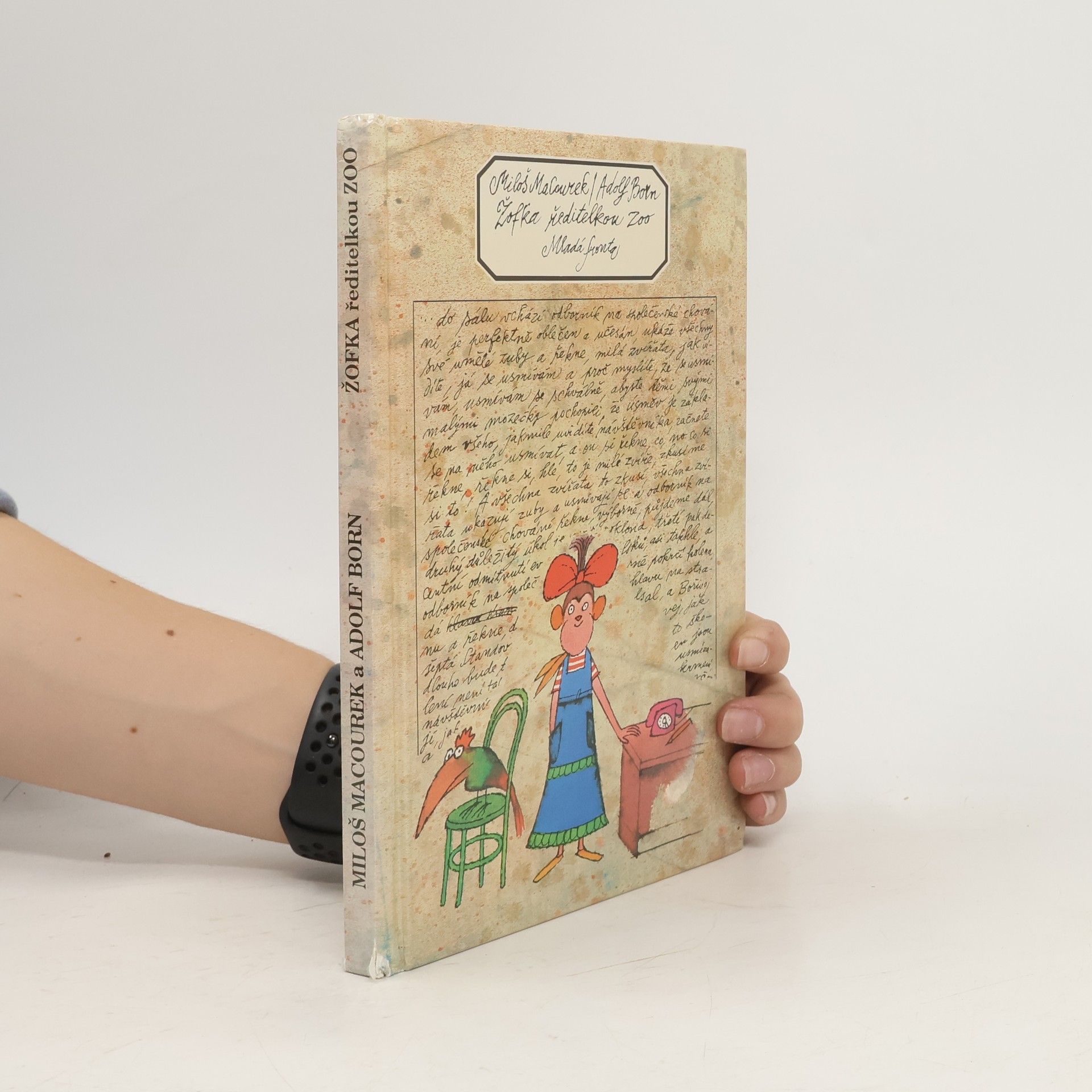 Adolf Born Žofka ředitelkou ZOO