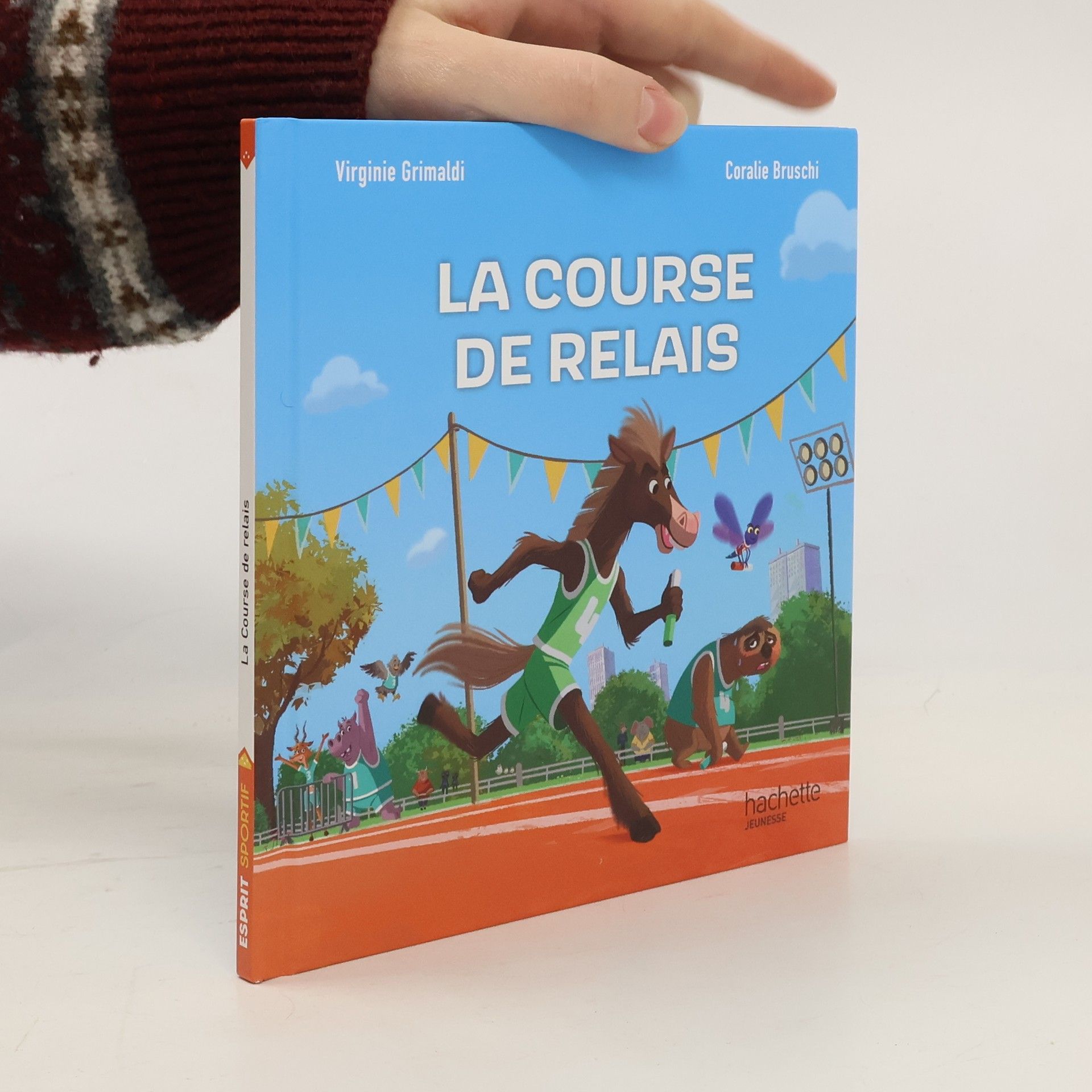 Virginie Grimaldi La course de relais