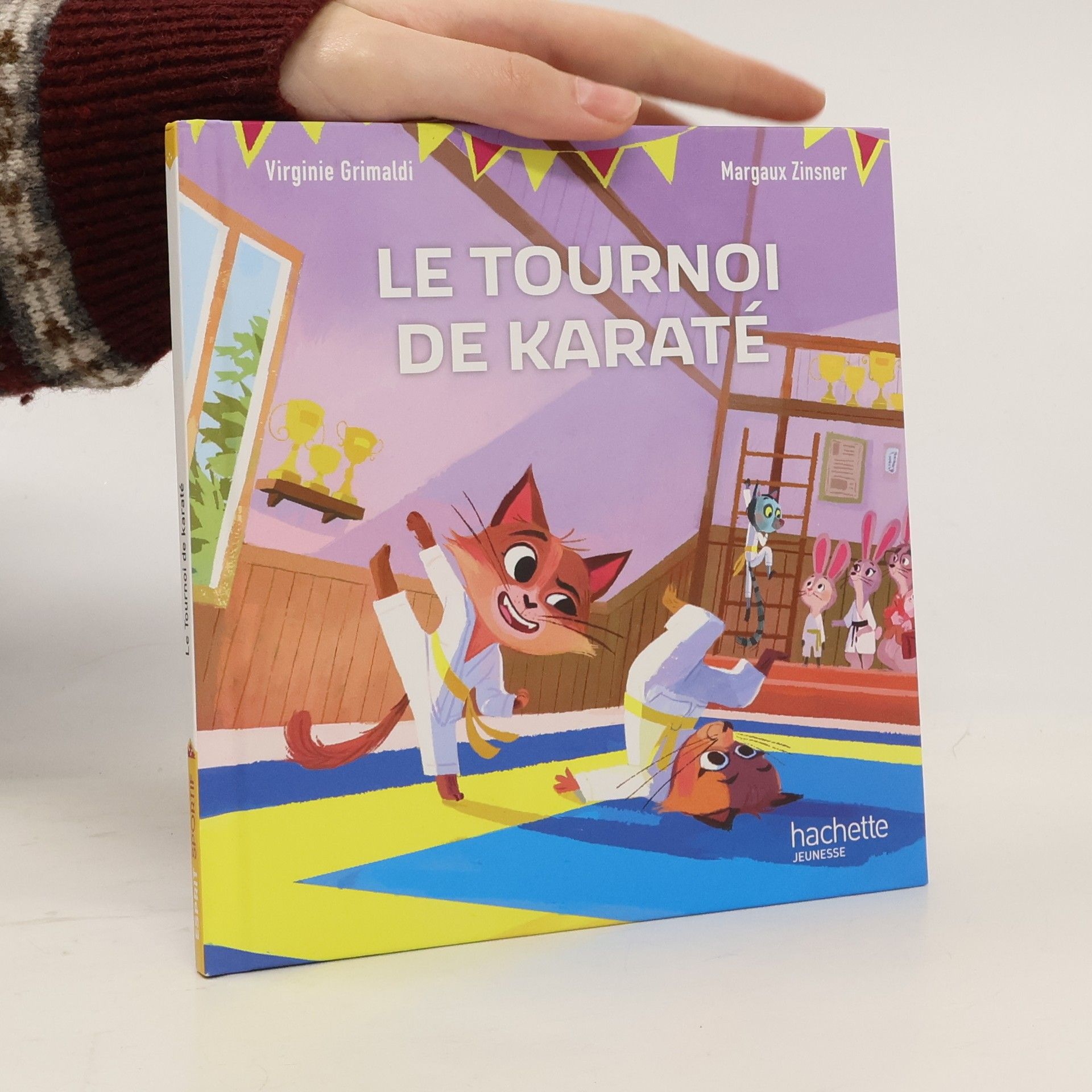 Virginie Grimaldi Le tournoi de karaté