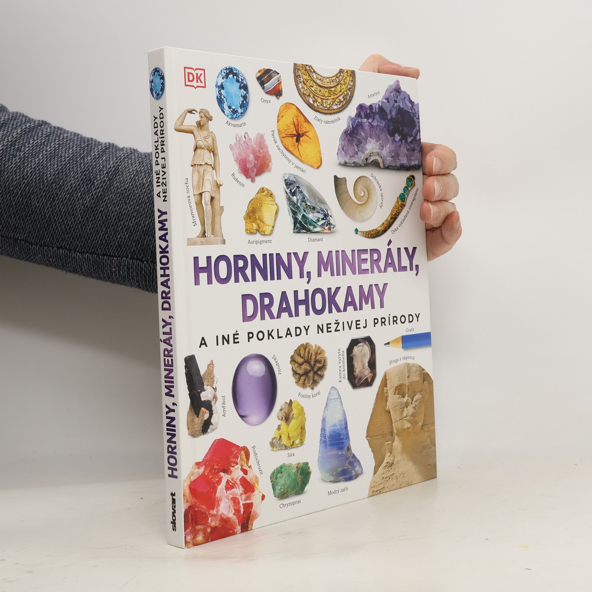 Collectif d'auteurs Horniny, minerály, drahokamy