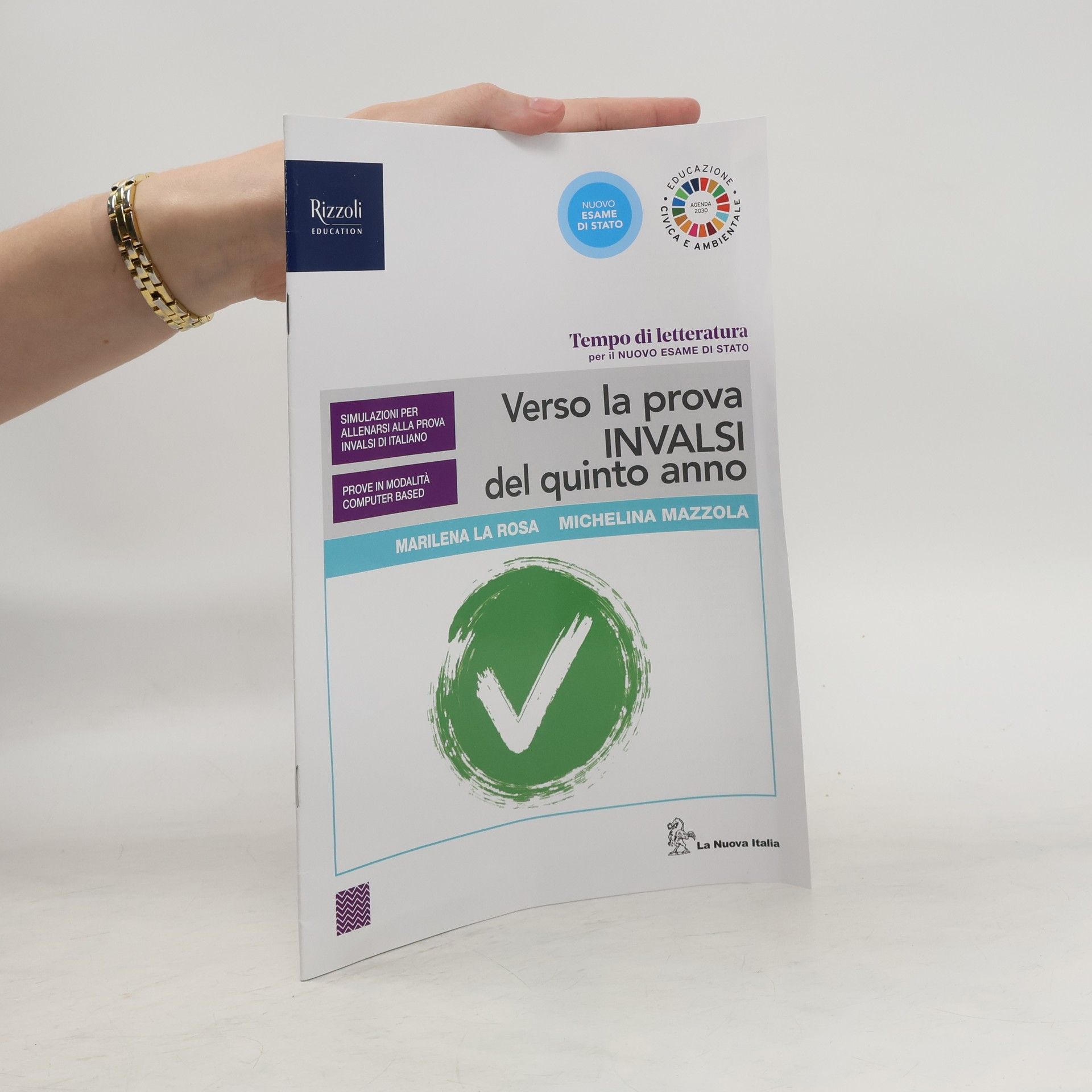 Collectif d'auteurs Verso la prova Invalsi del quinto anno