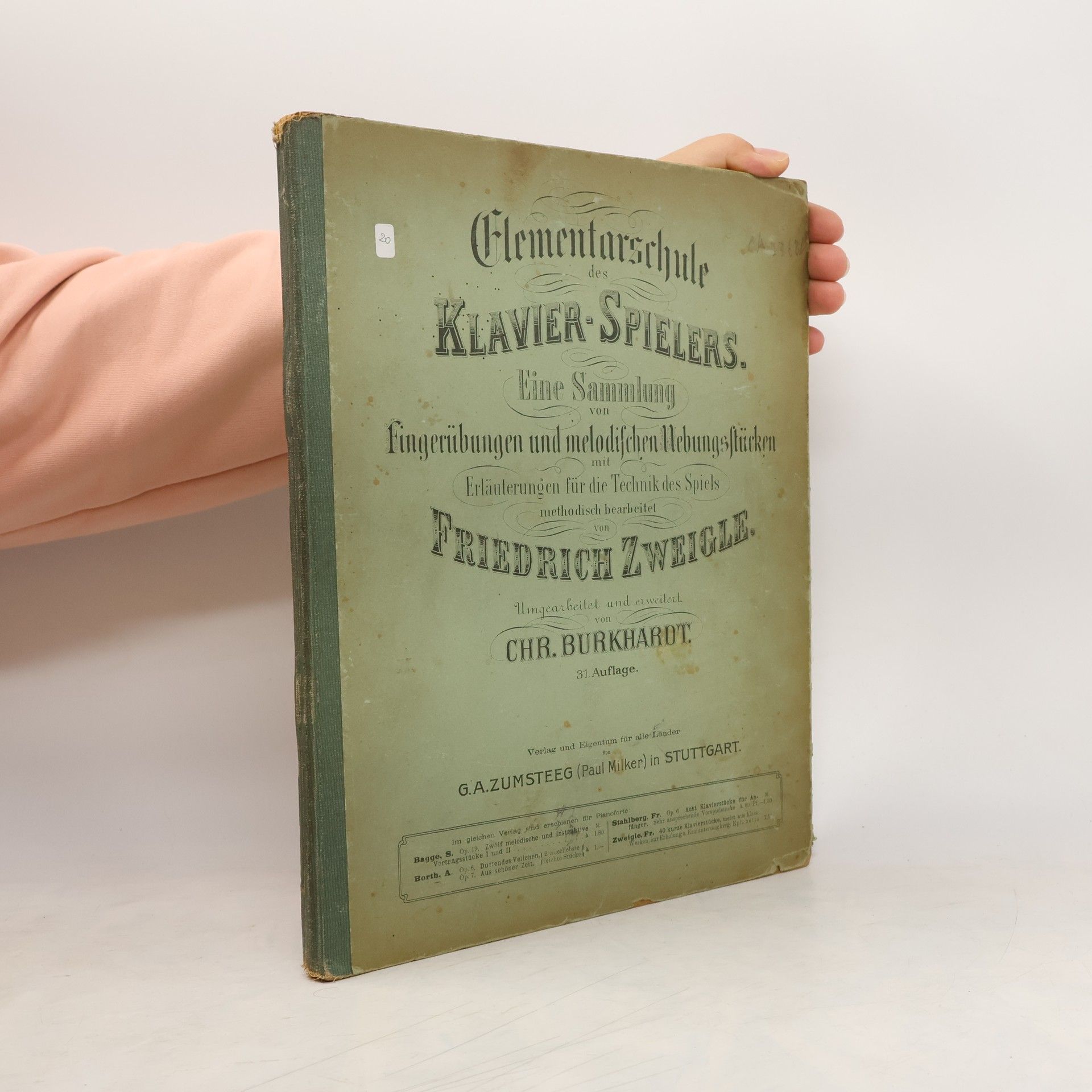 Friedrich Zweigle Elementarschule Klavier-Spielers