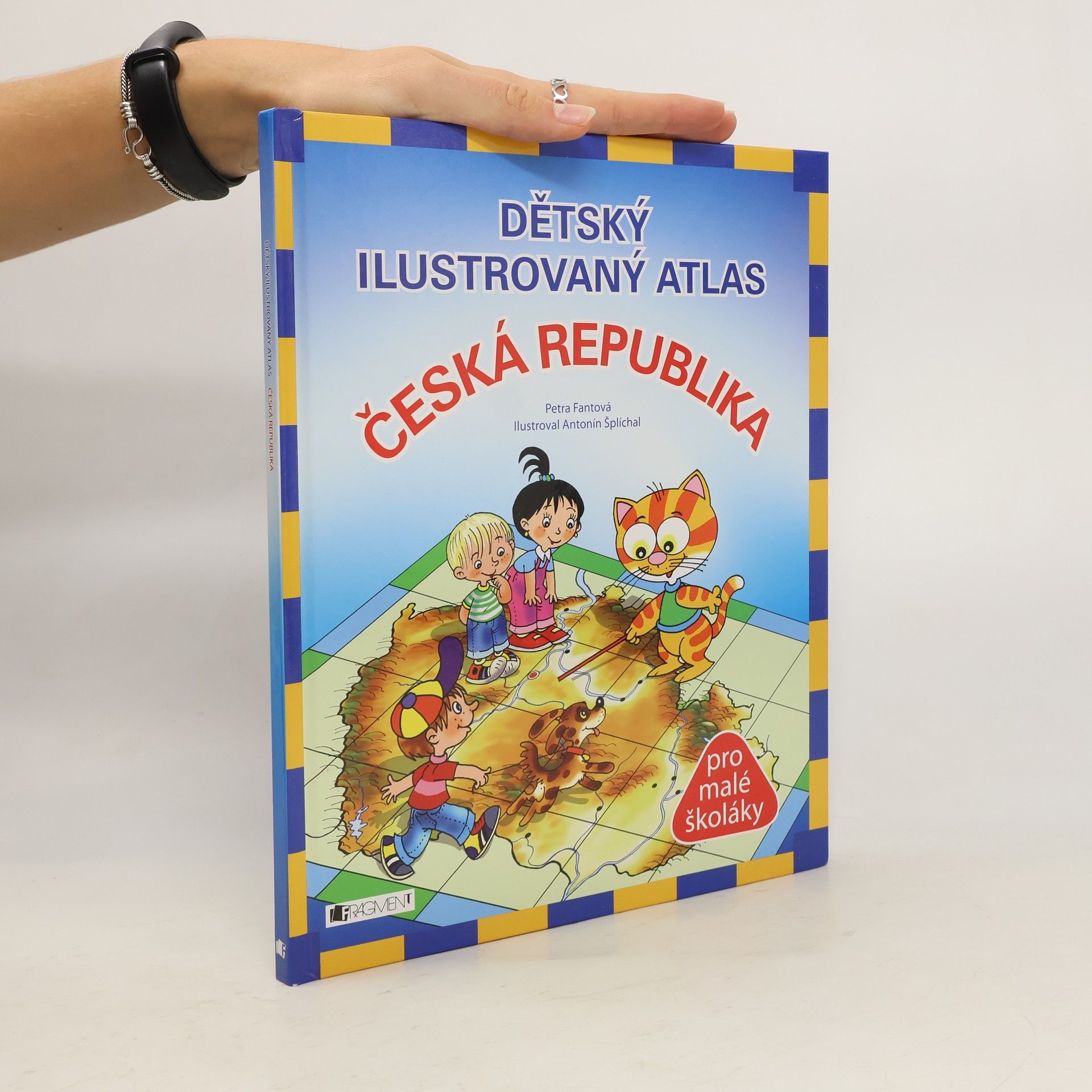 Antonín Šplíchal Dětský ilustrovaný atlas Česká republika