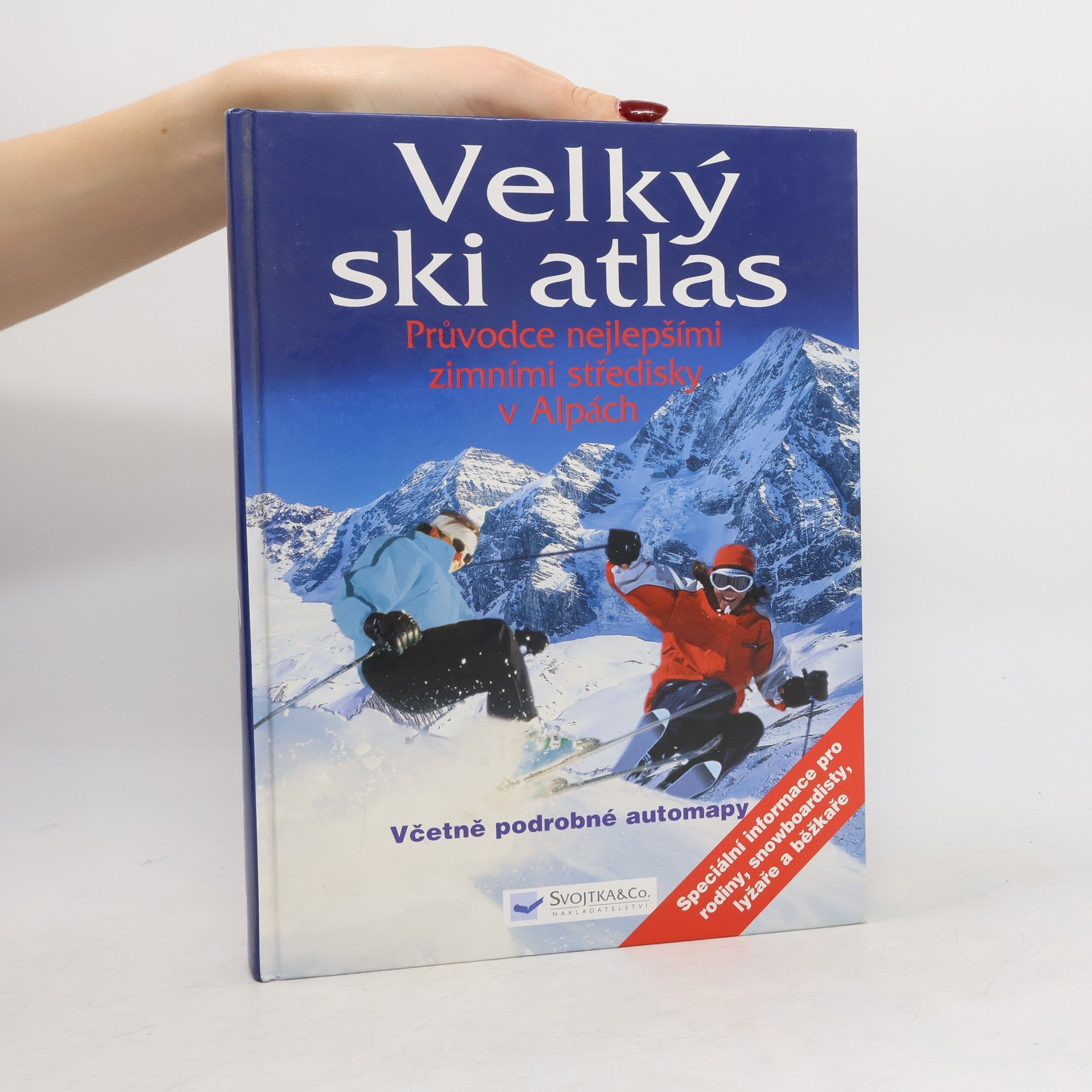Auteurscollectief Velký ski atlas. Průvodce nejlepšími zimními středisky v Alpách