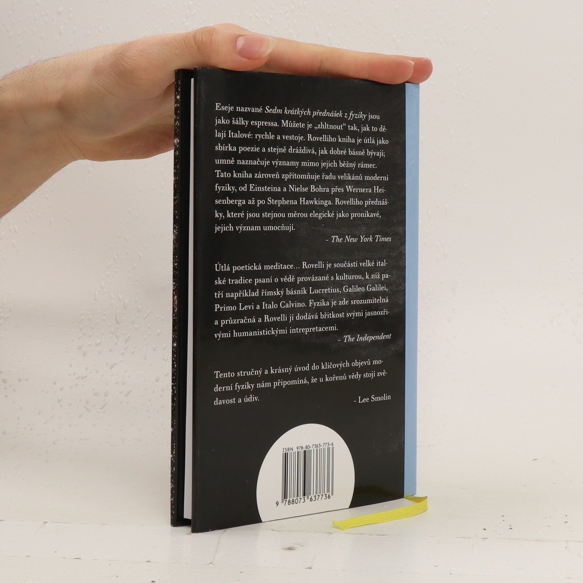 Carlo Rovelli Sedm krátkých přednášek z fyziky