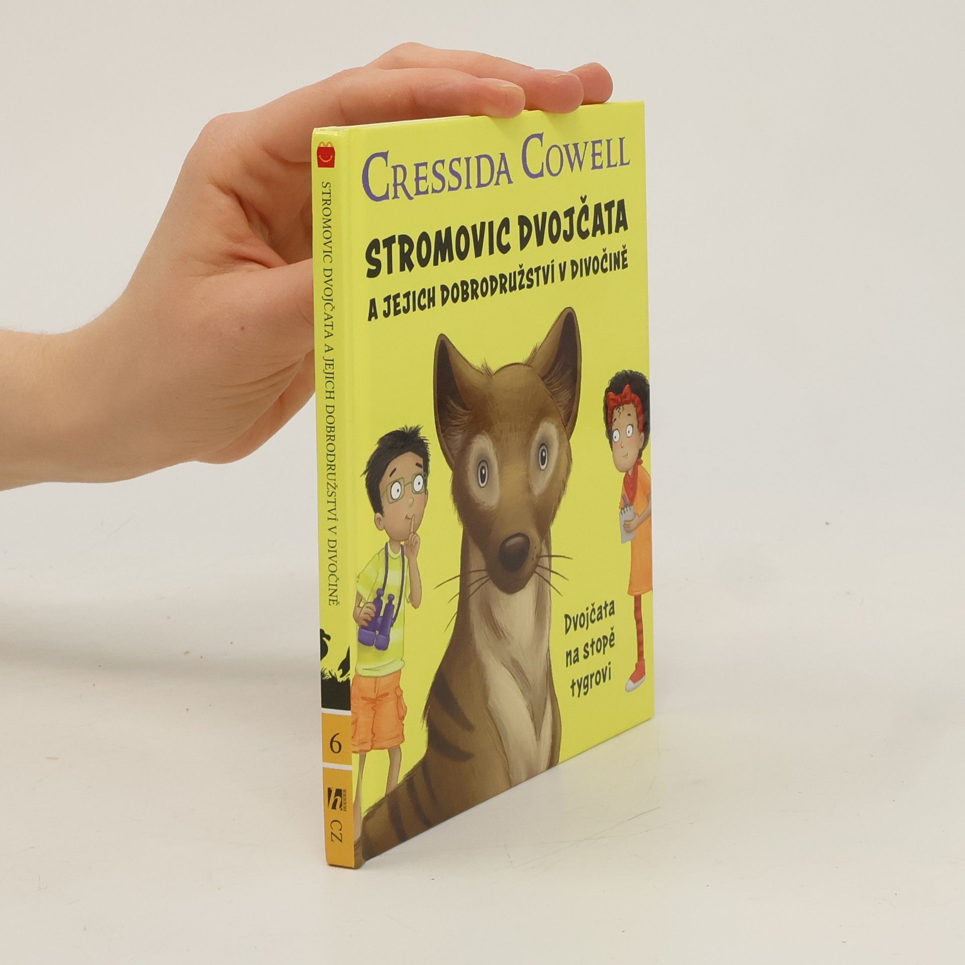 Cressida Cowell Stromovic dvojčata a jejich dobrodružství v divočině. Dvojčata na stopě tygrovi
