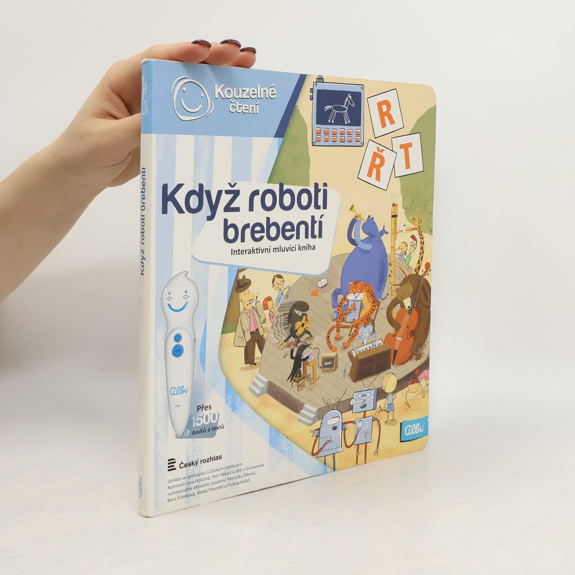 Když roboti brebentí. Interaktivní mluvicí kniha