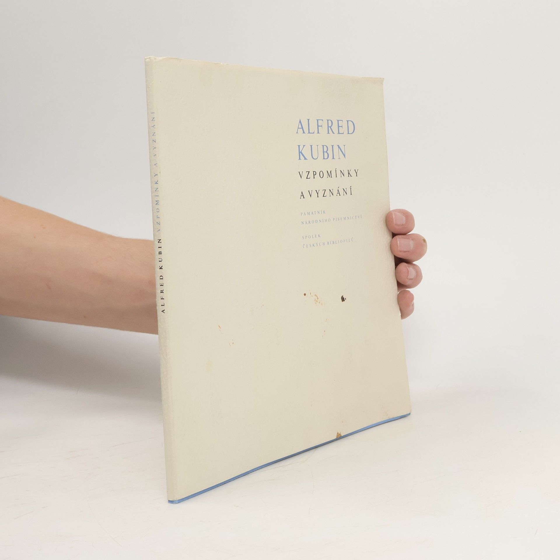 Alfred Kubin Vzpomínky a vyznání