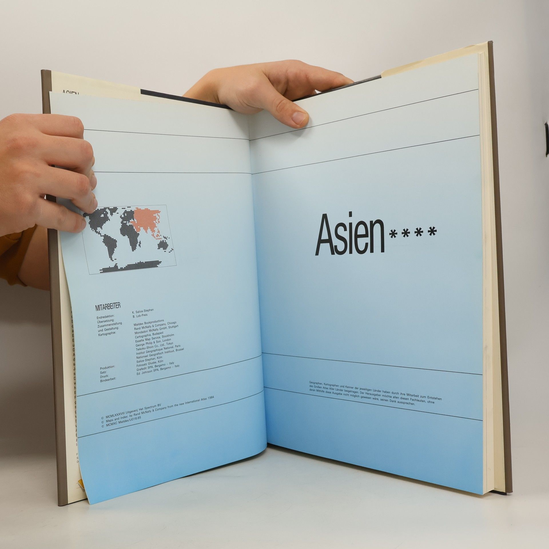 Autorenkollektiv Grosser Atlas aller Länder. Asien IV