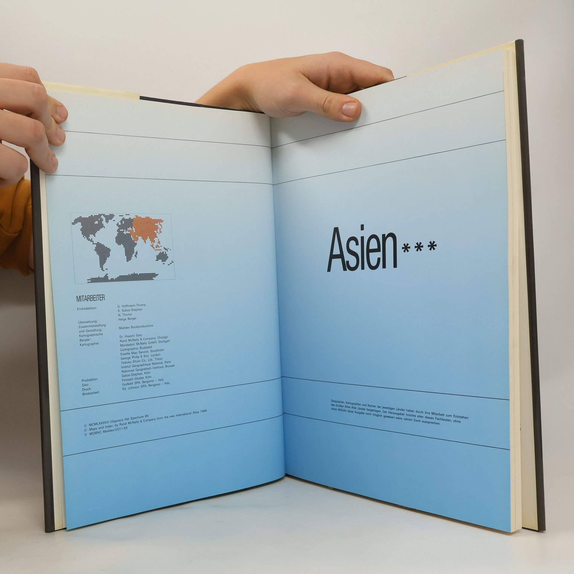 Autorenkollektiv Grosser Atlas aller Länder. Asien III