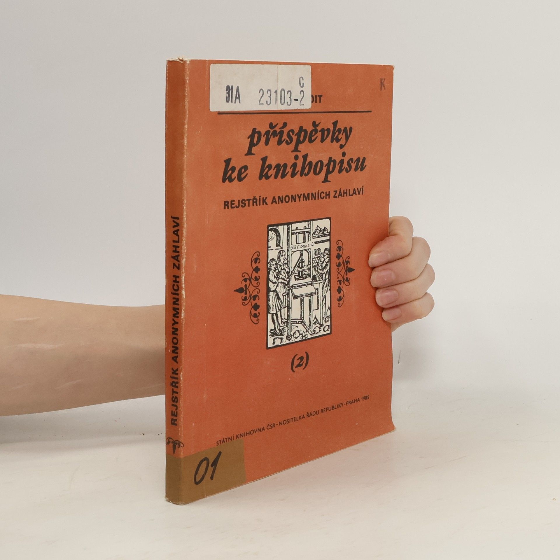 Petr Voit Příspěvky ke knihopisu II.