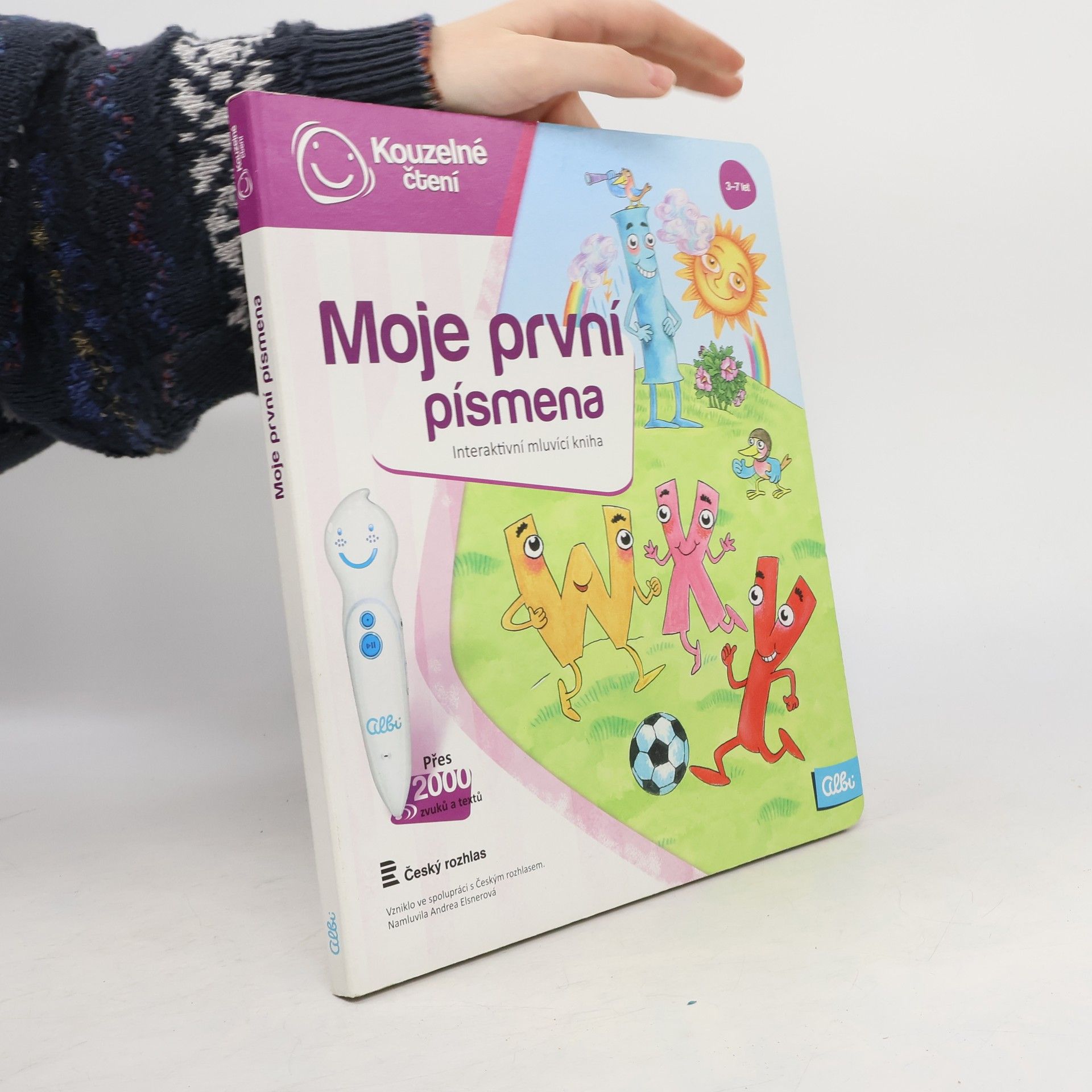 Jan Vodňanský Moje první písmena. Interaktivní mluvící kniha