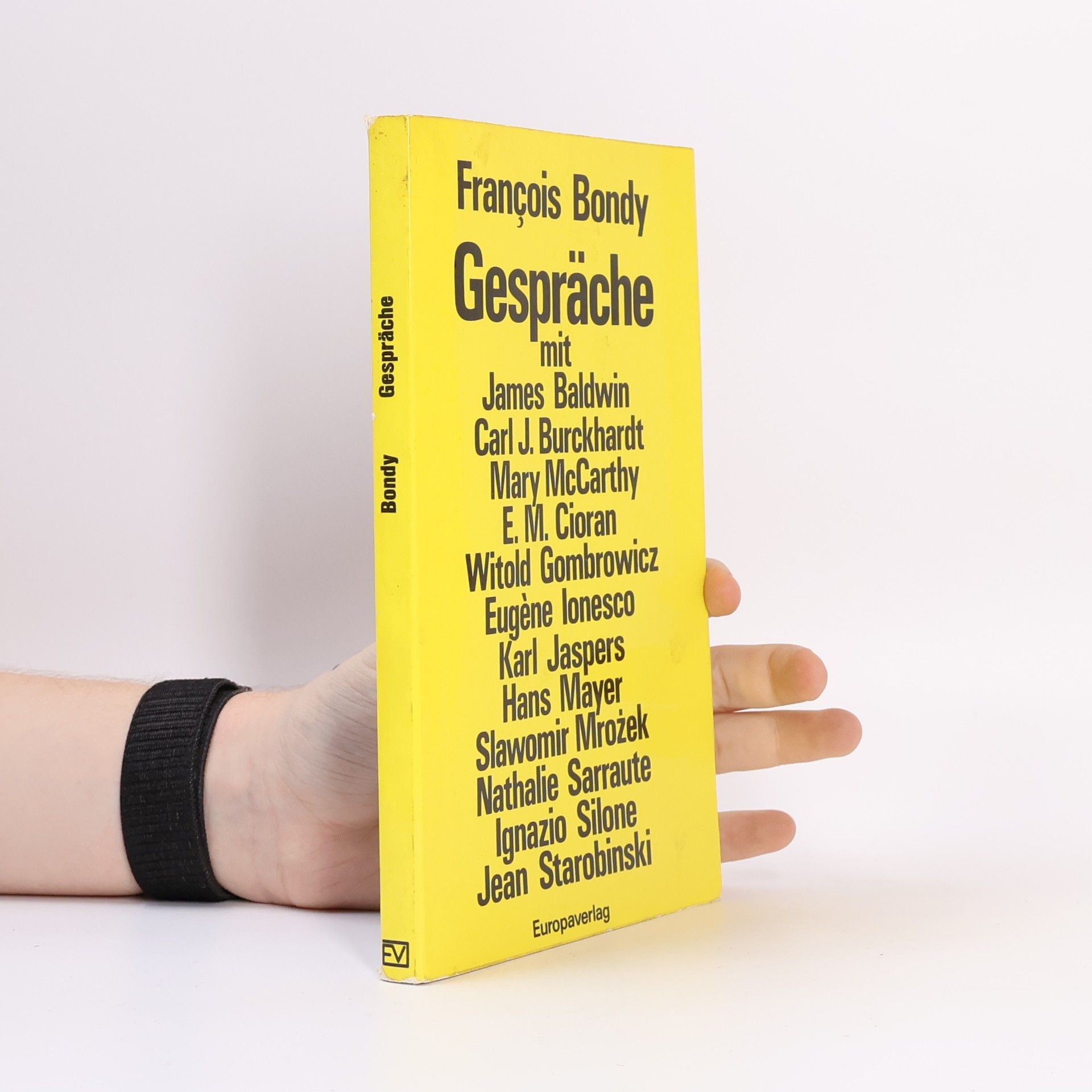 François Bondy Gespräche