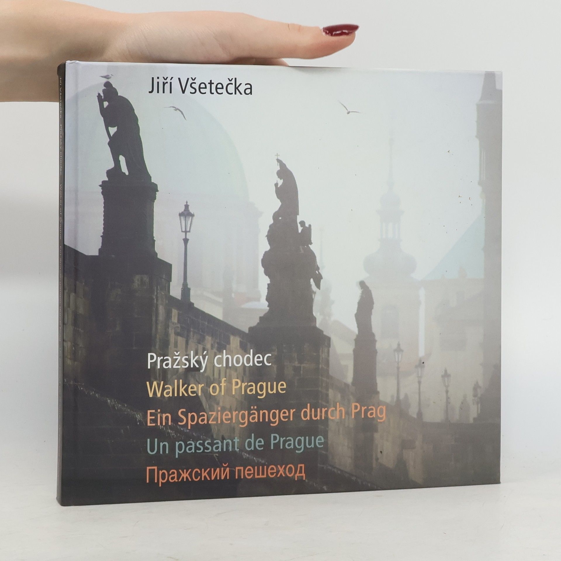Jiří Všetečka Pražský chodec. Walker of Prague. Ein Spaziergänger durch Prag. Un passant de Prague