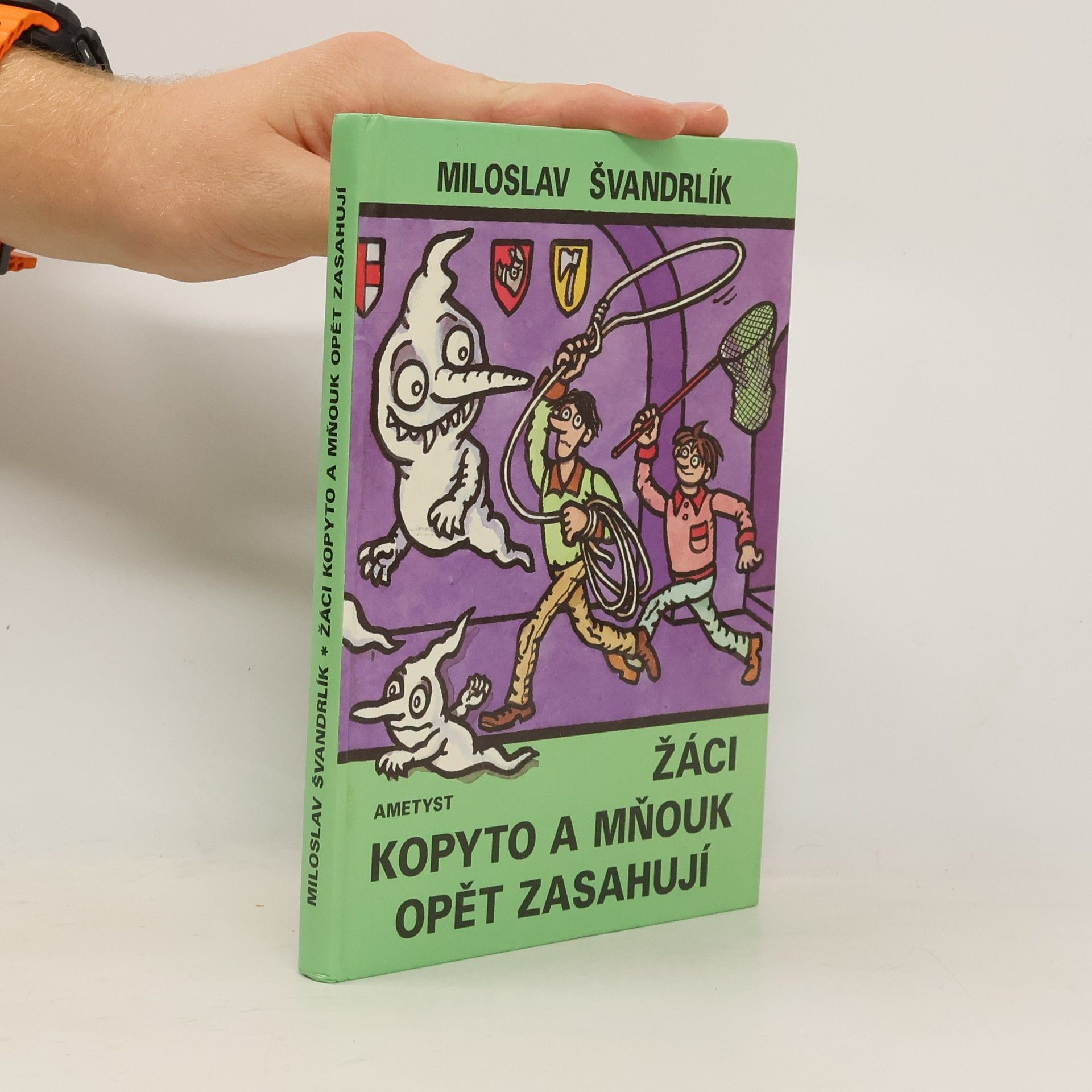 Miloslav Švandrlík Žáci Kopyto a Mňouk opět zasahují