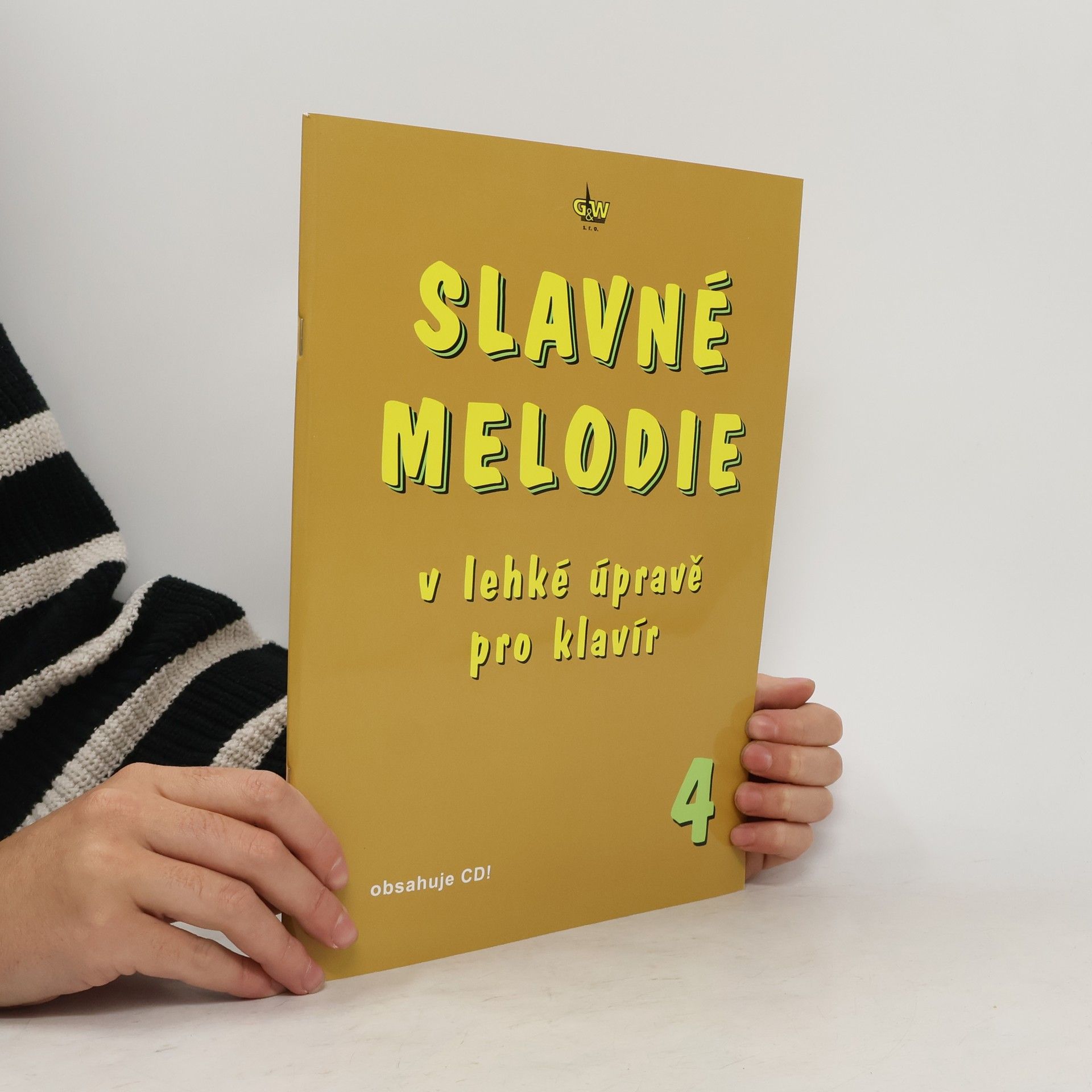 G+W Slavné melodie v lehké úpravě pro klavír 4.díl+CD