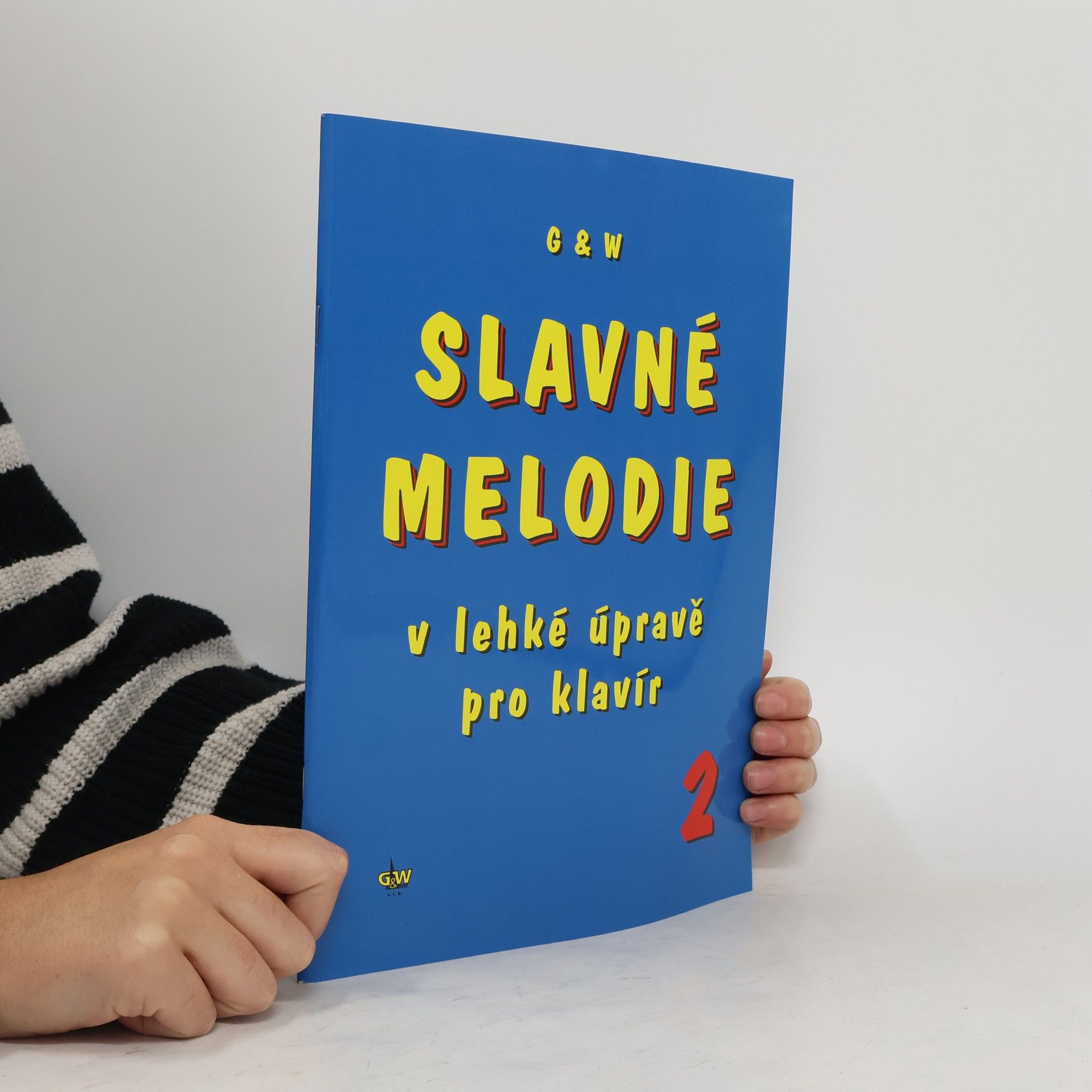 Slavne melodie v lehké úpravě pro klavír 2.díl+CD