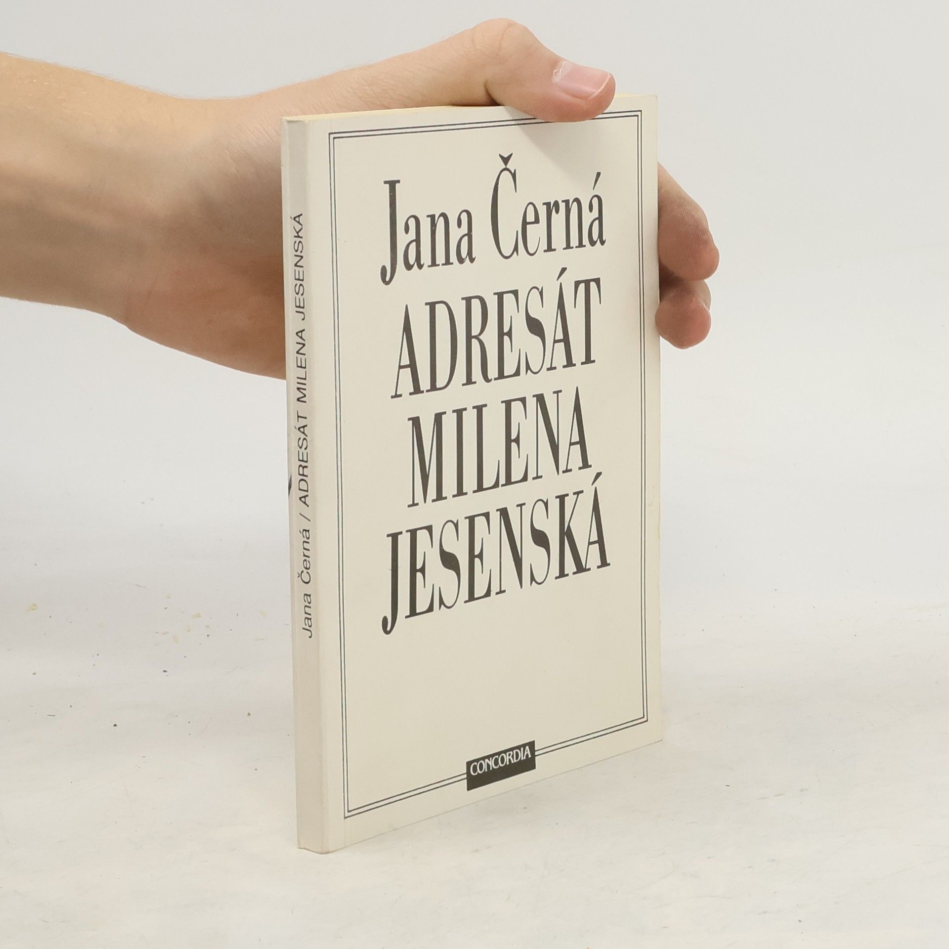 Jana Krejcarová Adresát Milena Jesenská