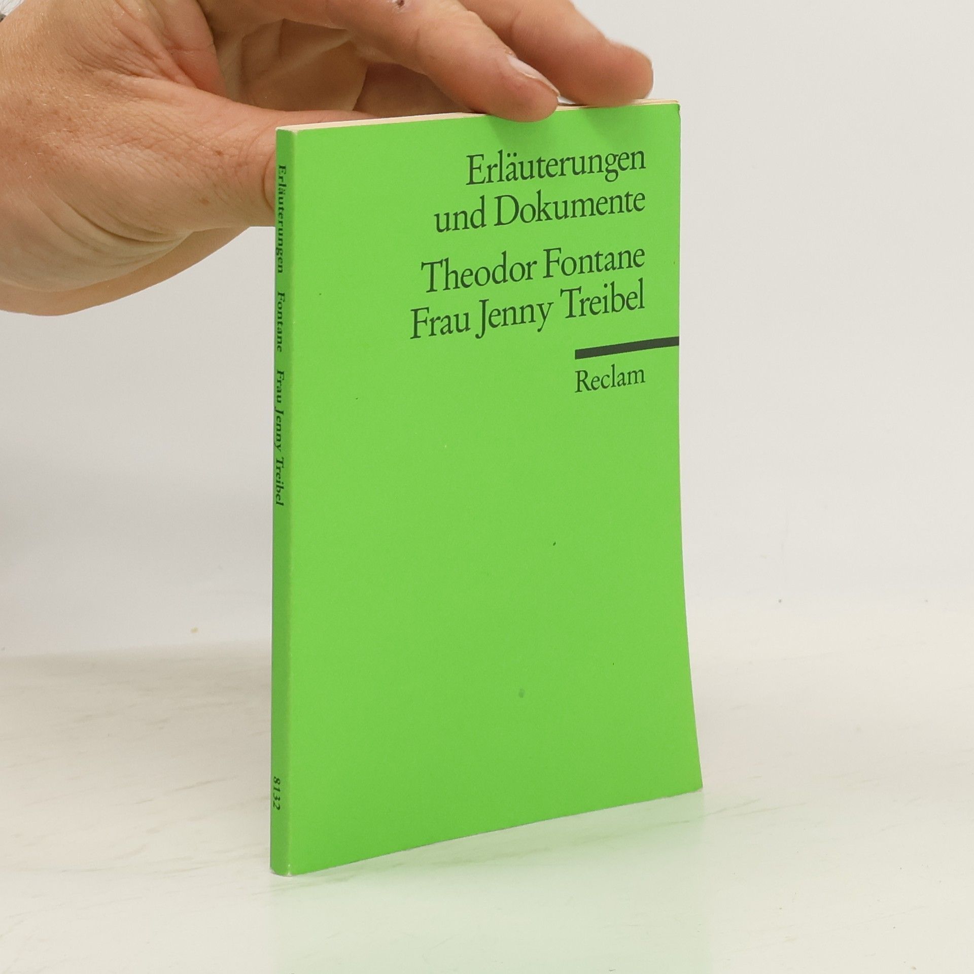 Walter Wagner Theodor Fontane, Frau Jenny Treibel