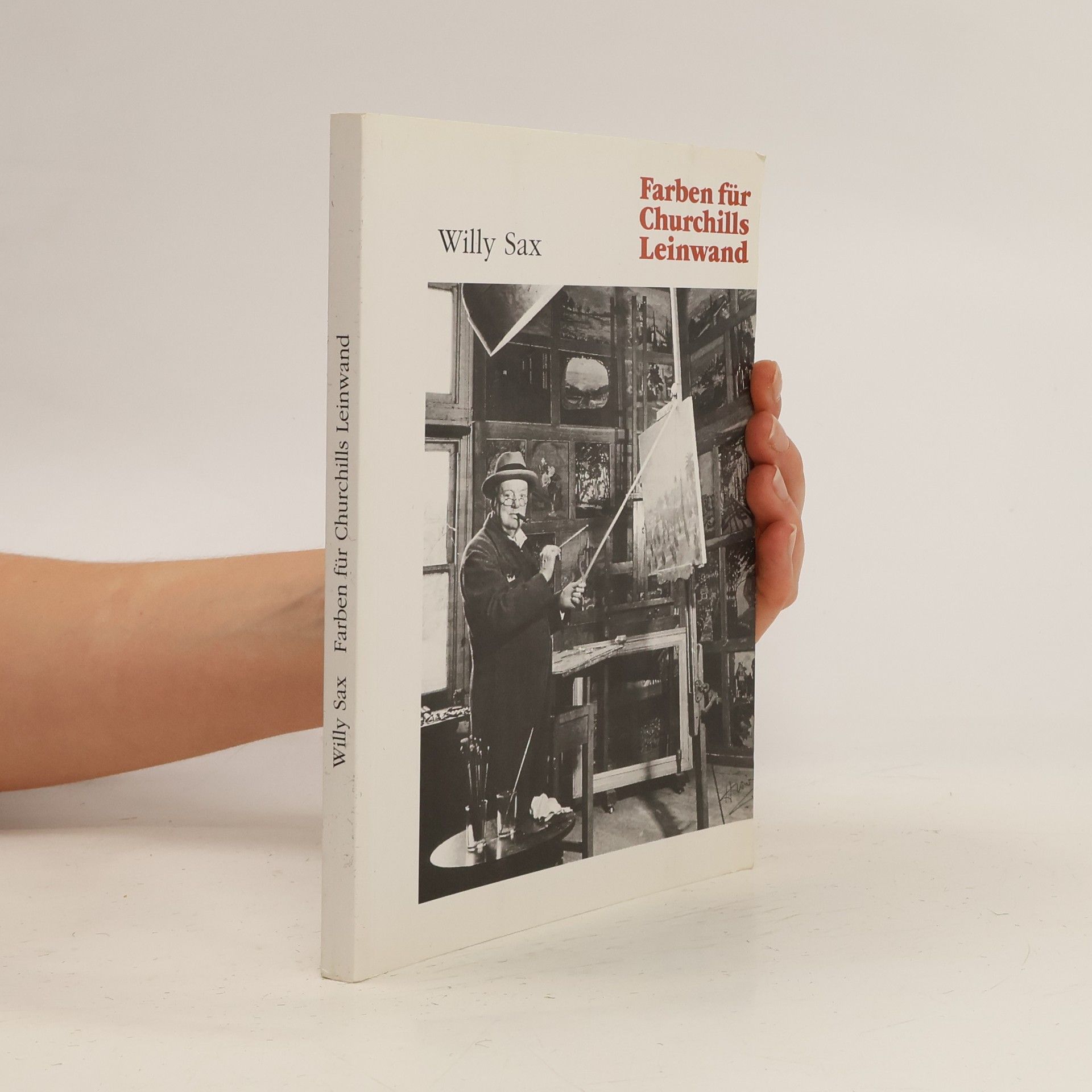 Willy Sax Farben für Churchills Leinwand