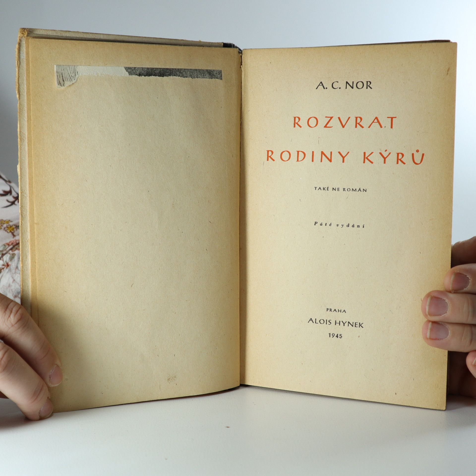 A. C. Nor Rozvrat rodiny Kýrů