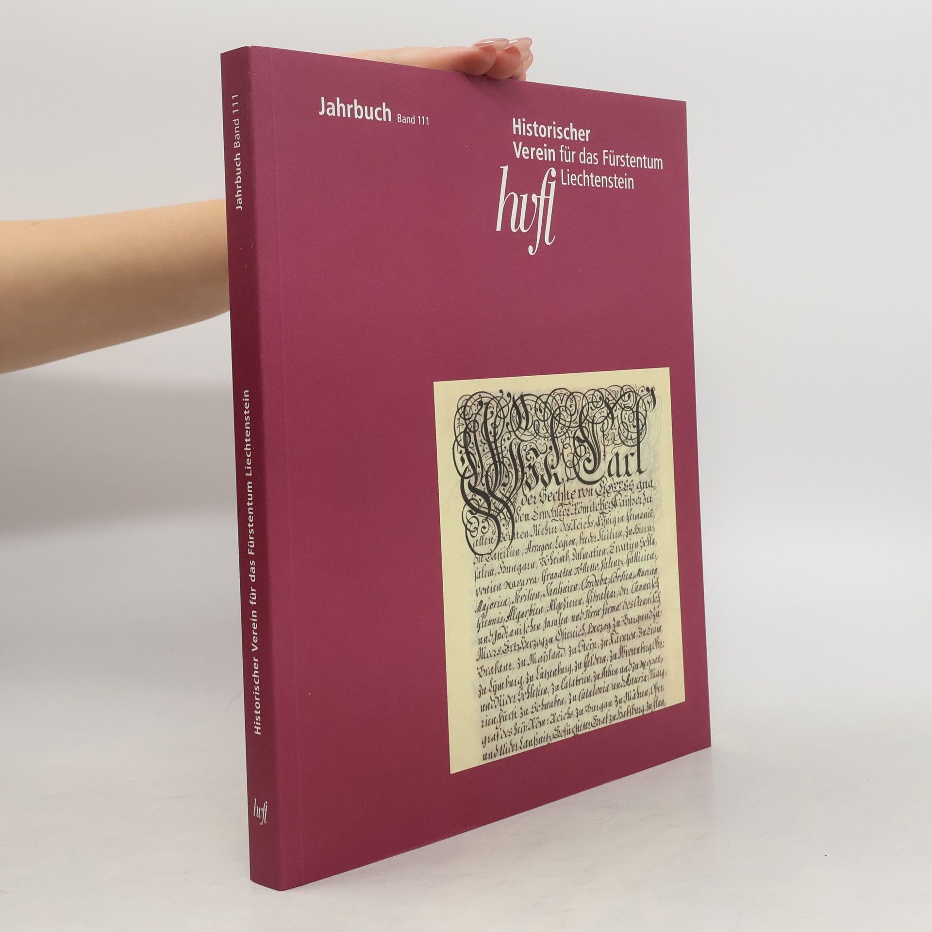 Collectif d'auteurs Historischer Verein für das Fürstentum Liechtenstein