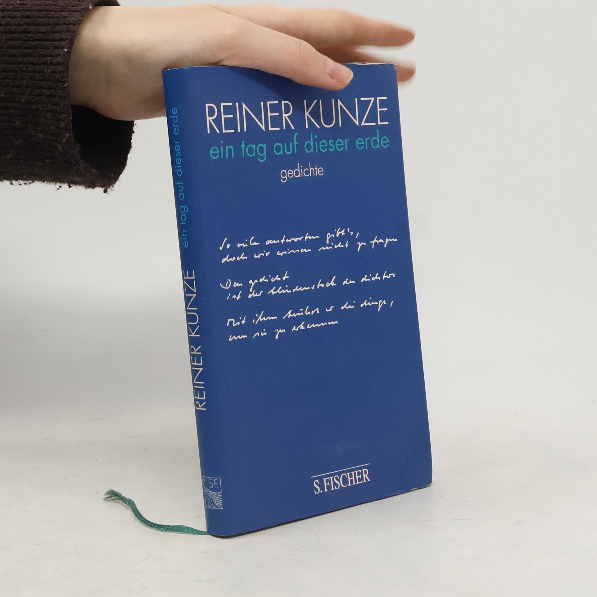 Reiner Kunze Ein Tag auf dieser Erde