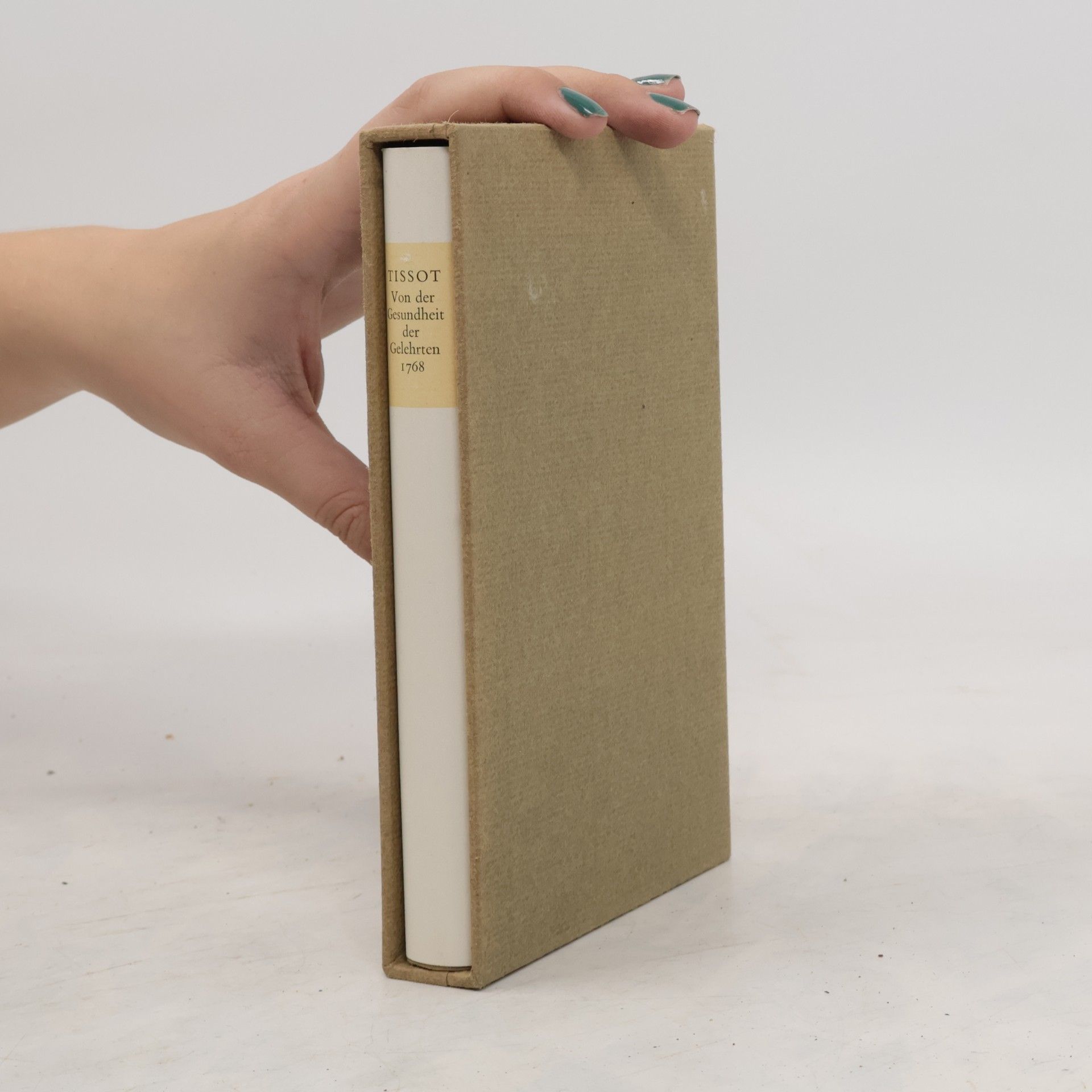 S. A. D. Tissot Von Der Gesundheit Der Gelehrten (reprint)