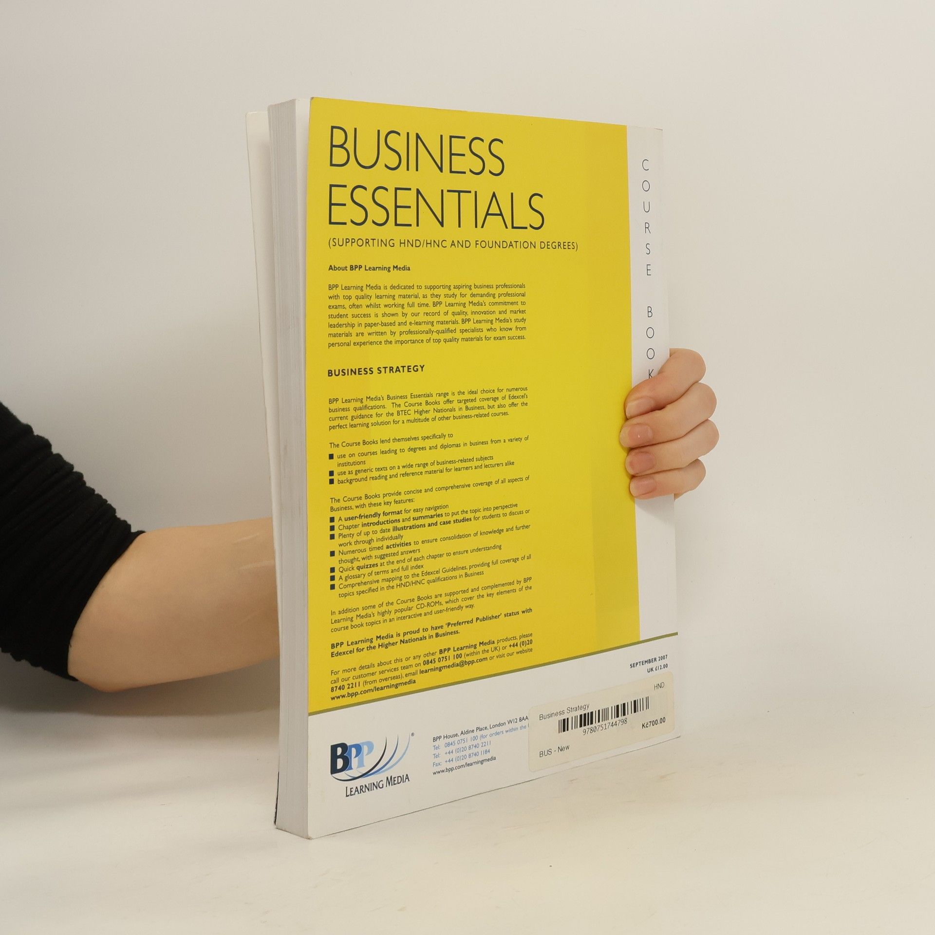 Business Essentials - Unit 7 Business Strategy