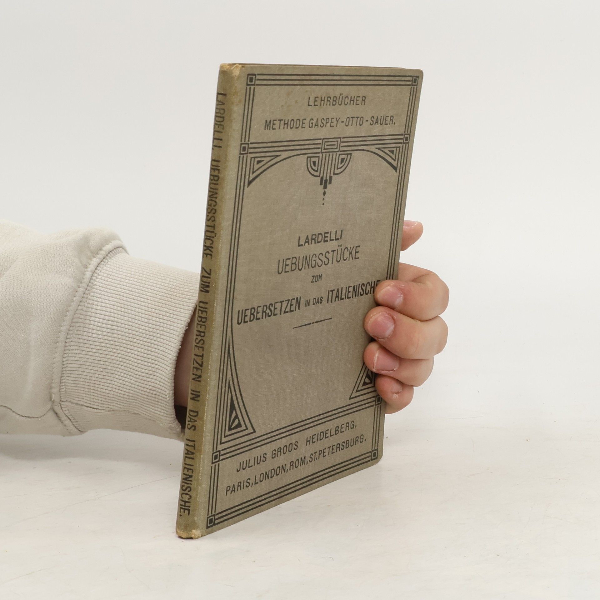 Johann Lardelli Übungsstücke zum Übersetzen aus dem Deutschen in das Italienische