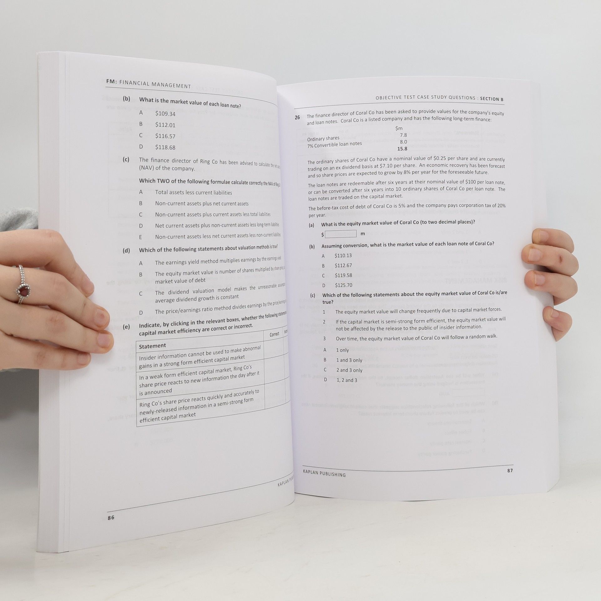 ACCA: Financial Management (FM)
