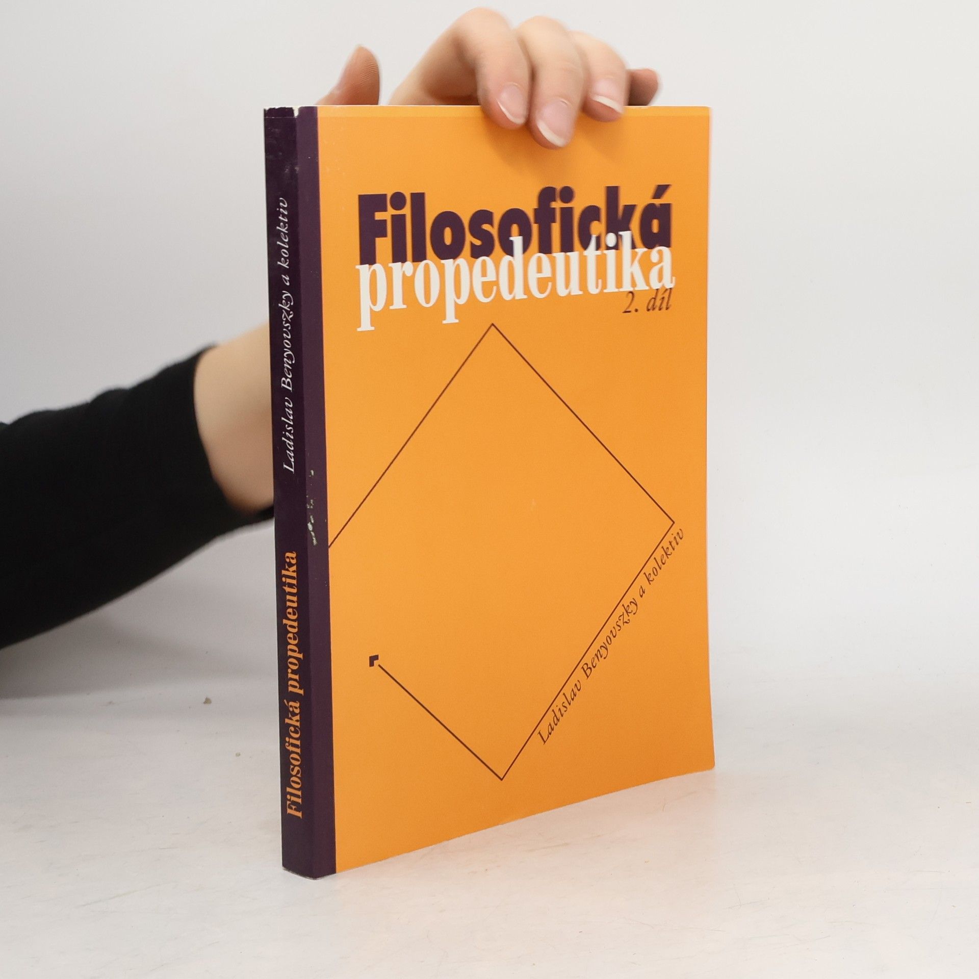 Ladislav Benyovszky Filosofická propedeutika, 2. díl