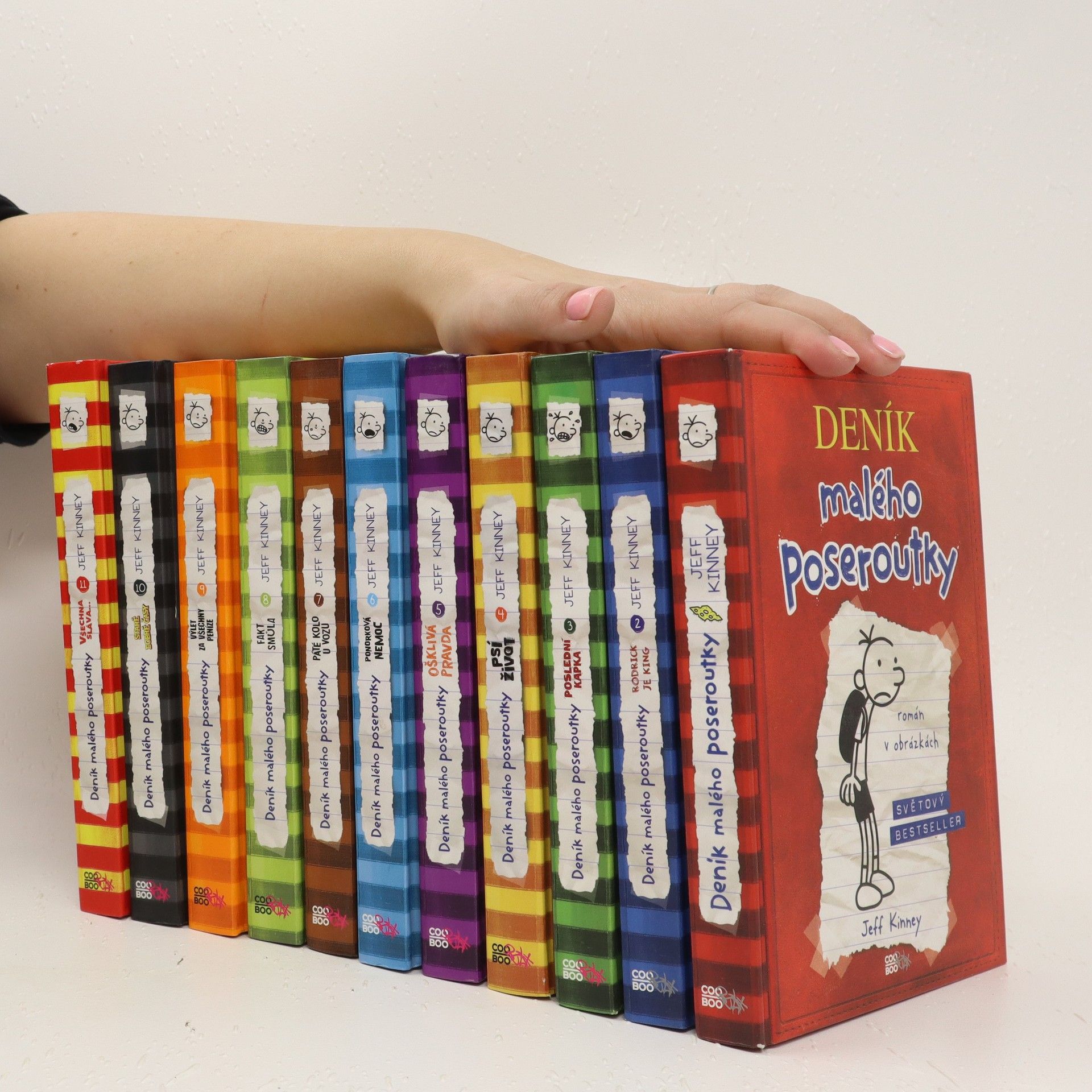 Jeff Kinney Deník malého poseroutky 1-11