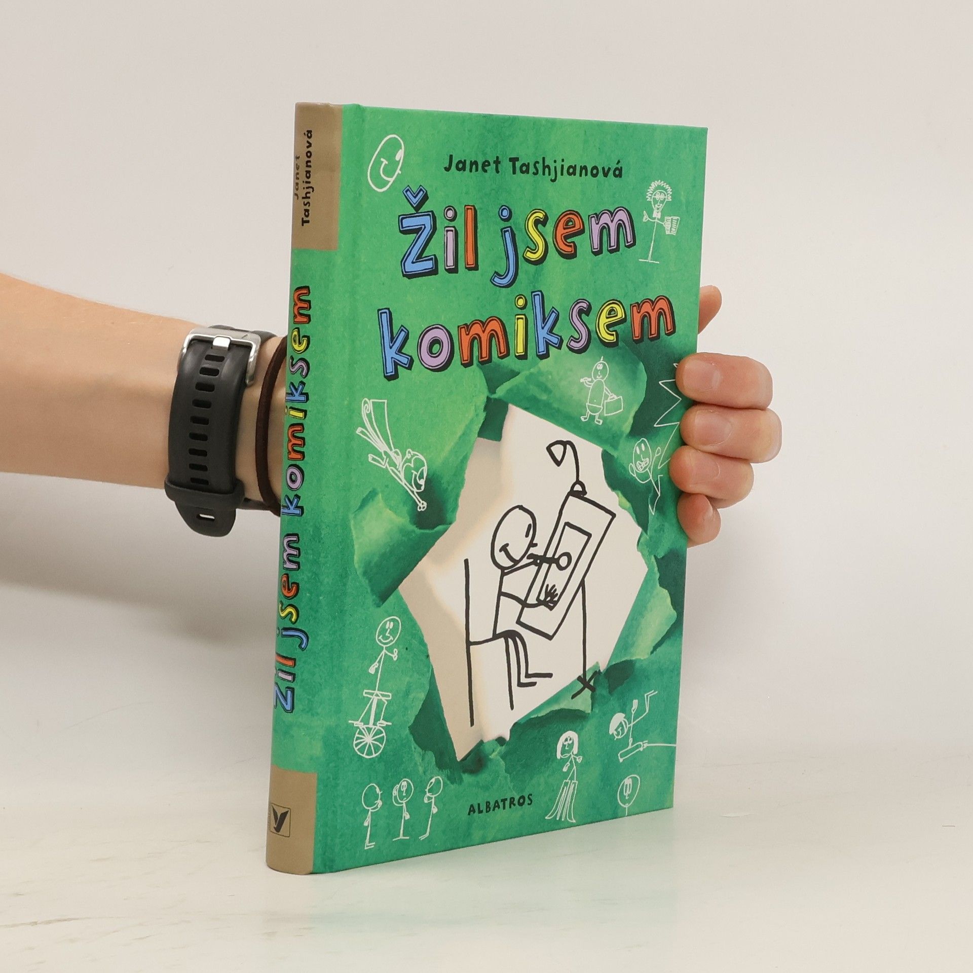 Janet Tashjian Žil jsem komiksem