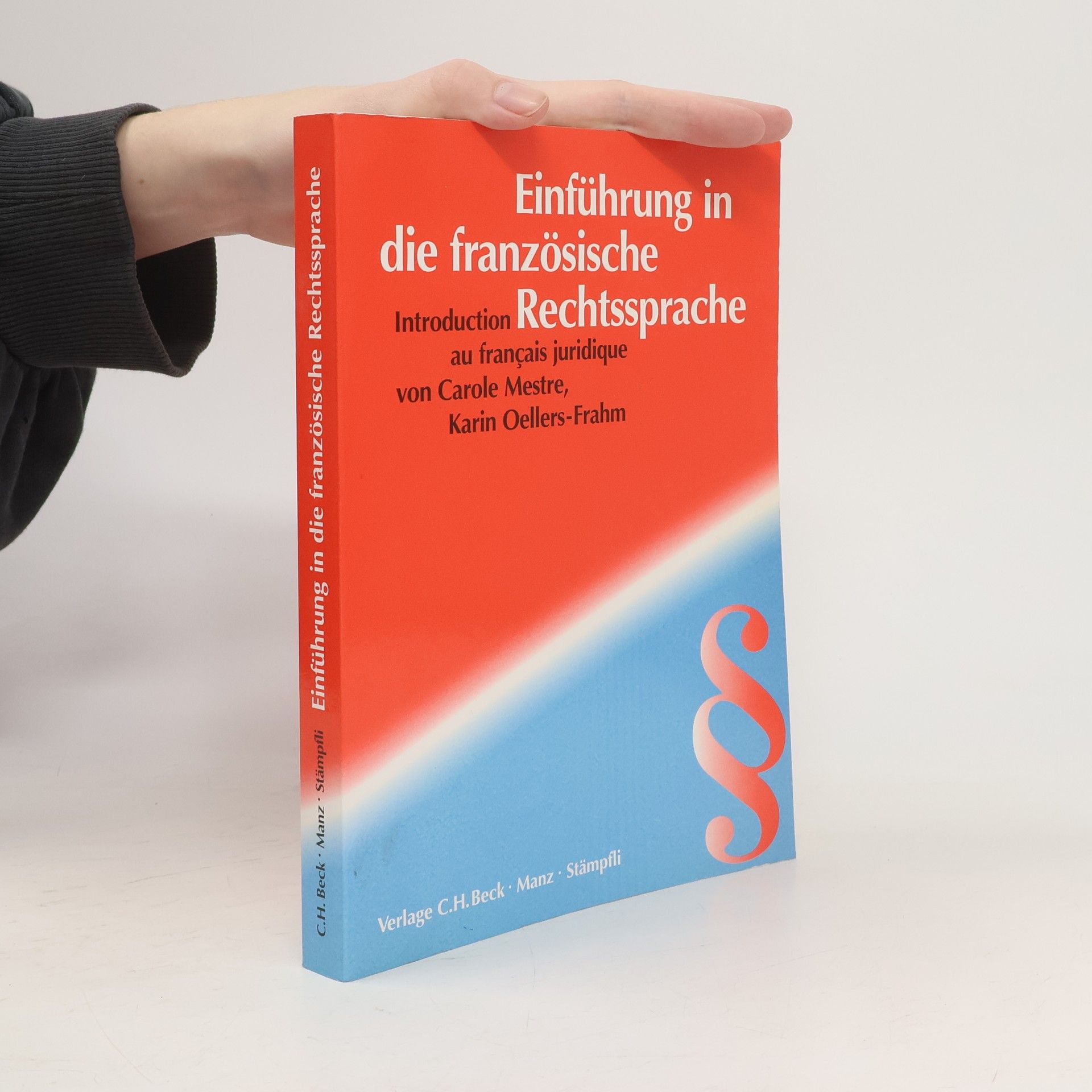 Carole Mestre Einführung in die französische Rechtssprache