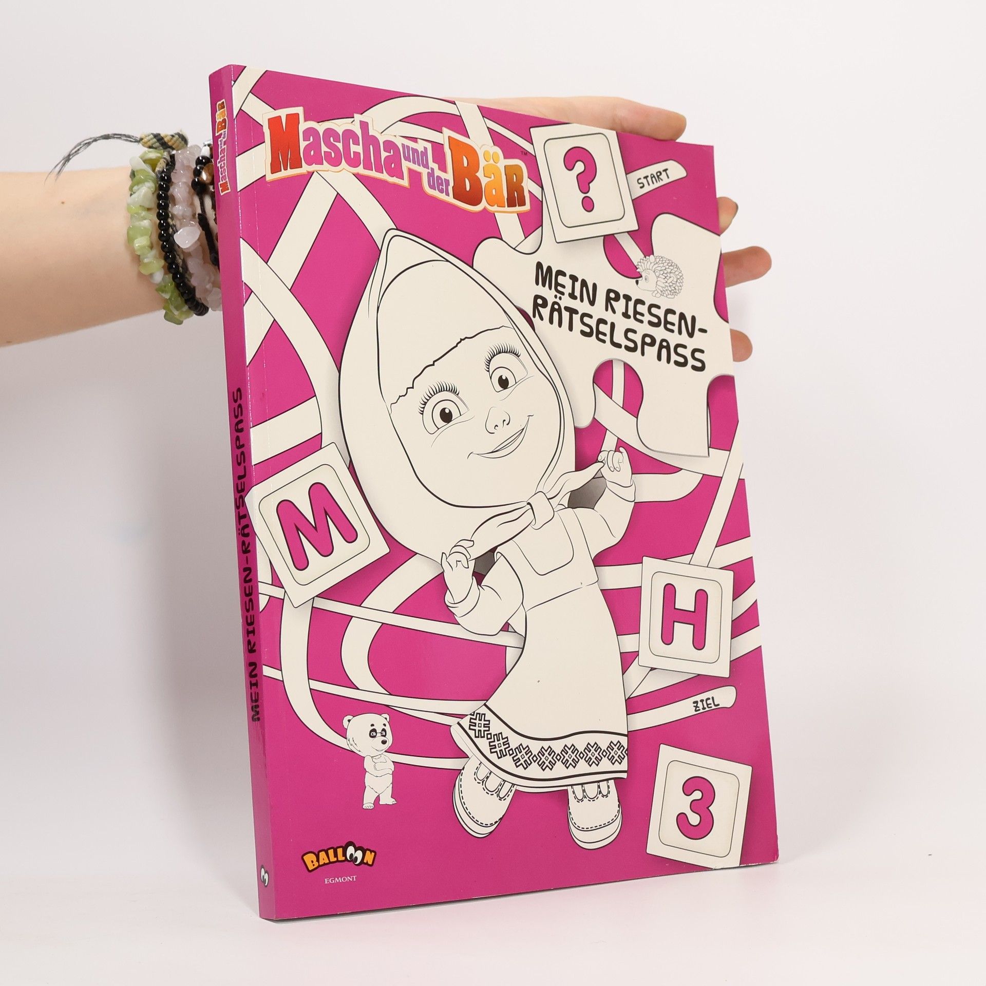 Collectif d'auteurs Mascha und der Bär - Mein Riesen-Rätselspaß