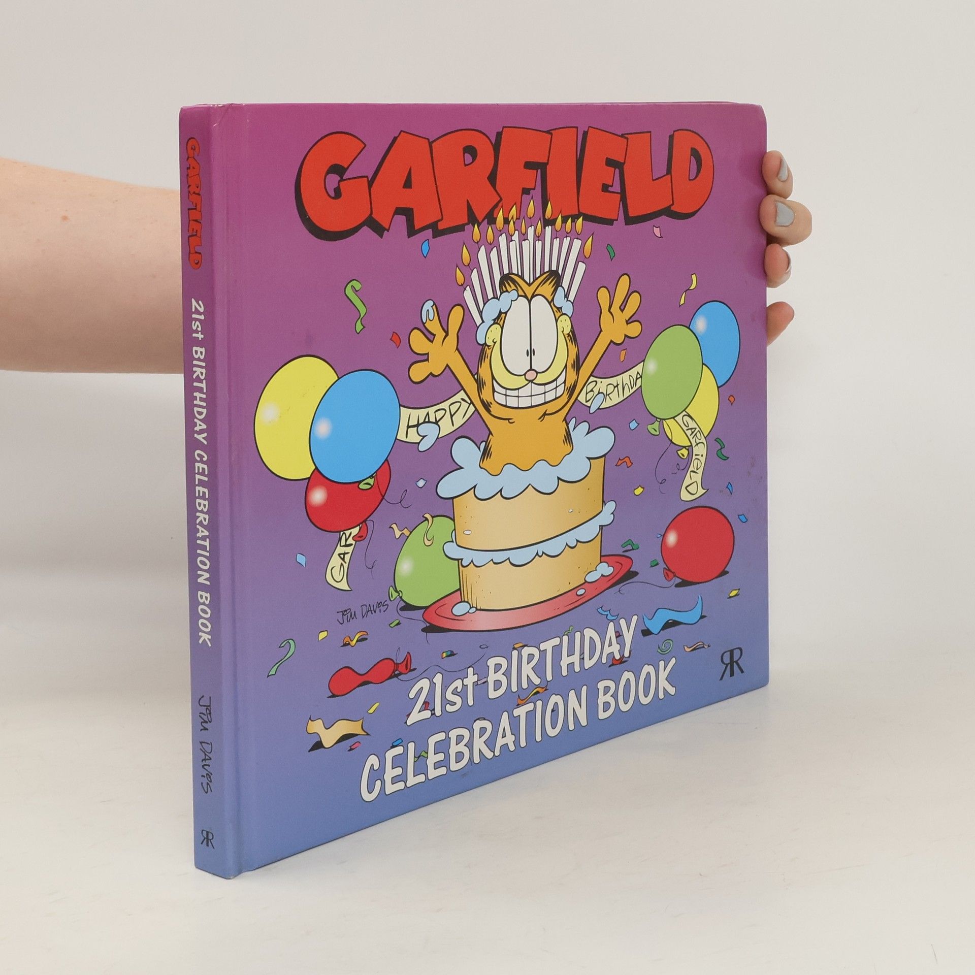 Jim Davis Garfield 21st Birthday Celebration Book