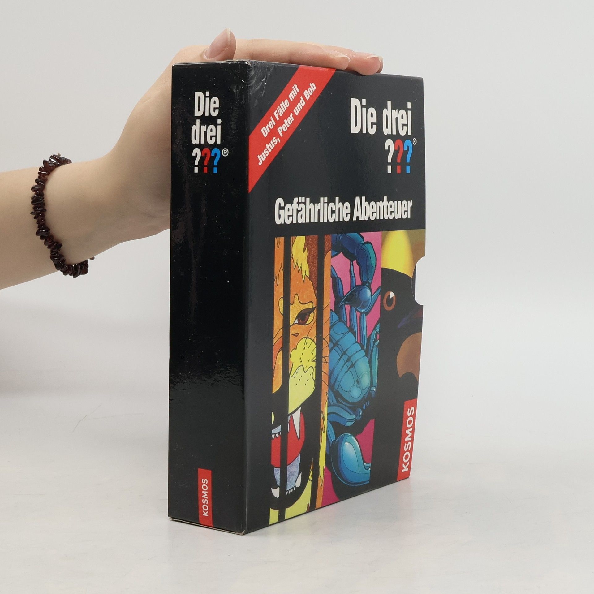 Boris Pfeiffer Die drei ??? Gefährliche Abenteuer (Der schwarze Skorpion, Die Spur des Raben, und der rasende Lowe)