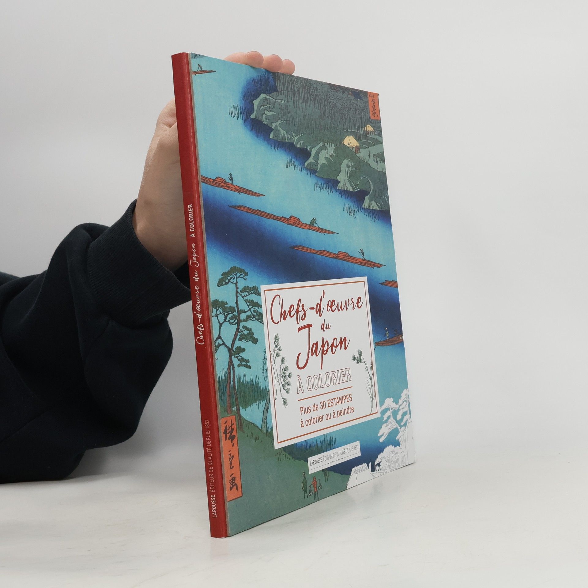 Collectif d'auteurs Chefs-d'oeuvre du Japon à colorier