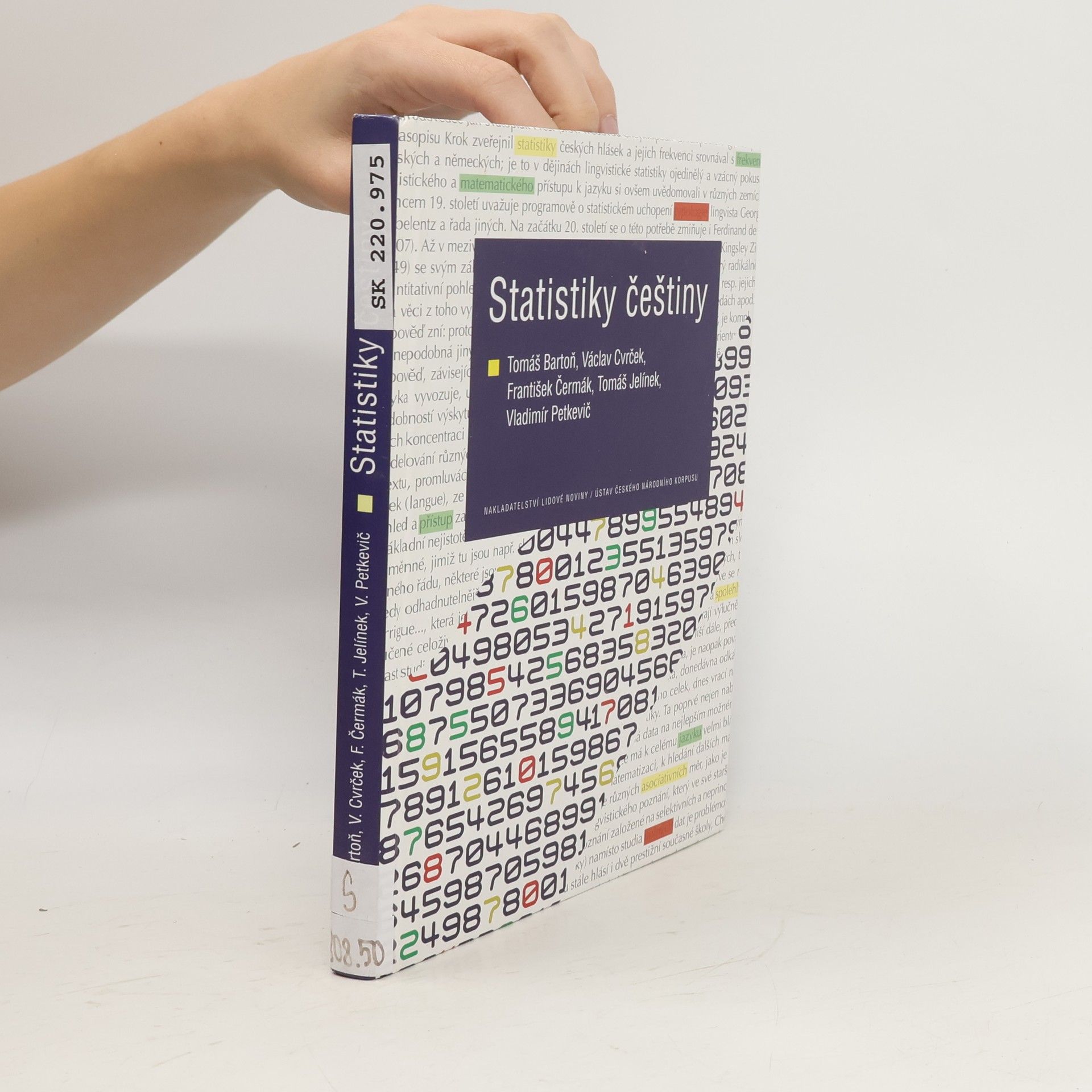 František Čermák Statistiky češtiny