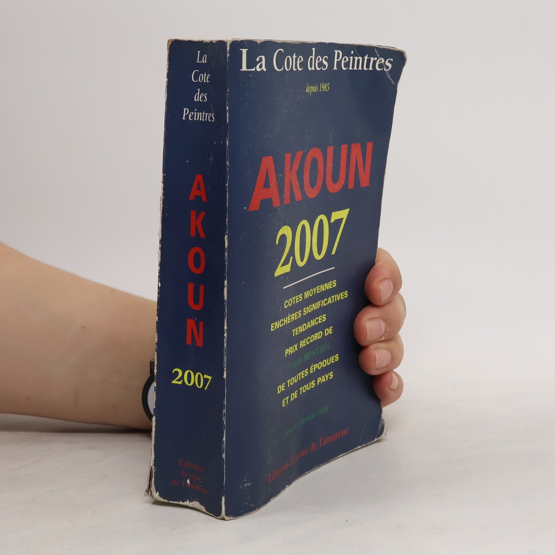 Jacky-Armand Akoun La cote des peintres 2007